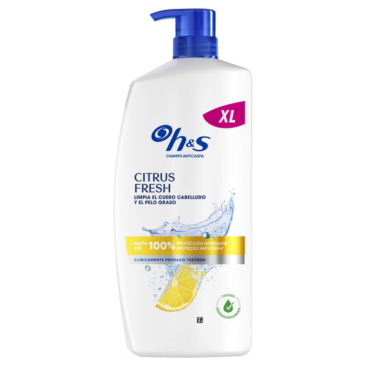 Champú anticaspa clasico citrus H&S 800ml La Despensa