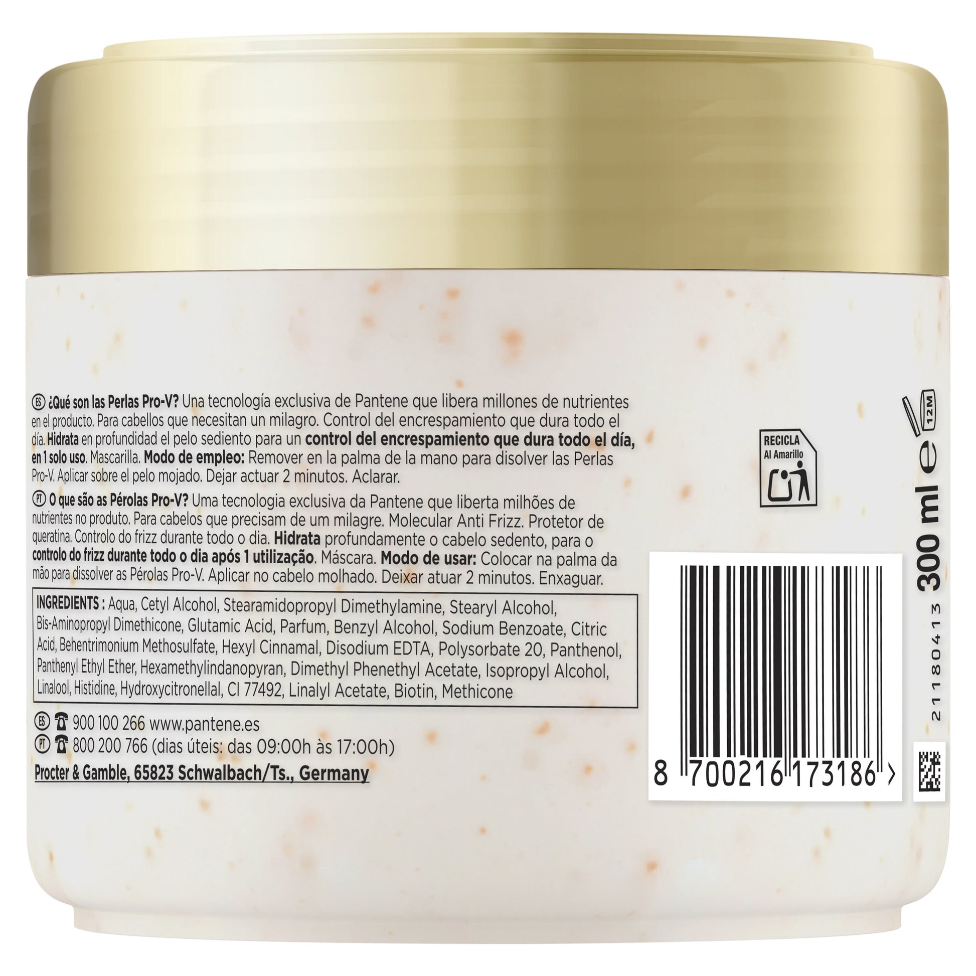 Mascarilla pro-v cactus Pantene 300ml