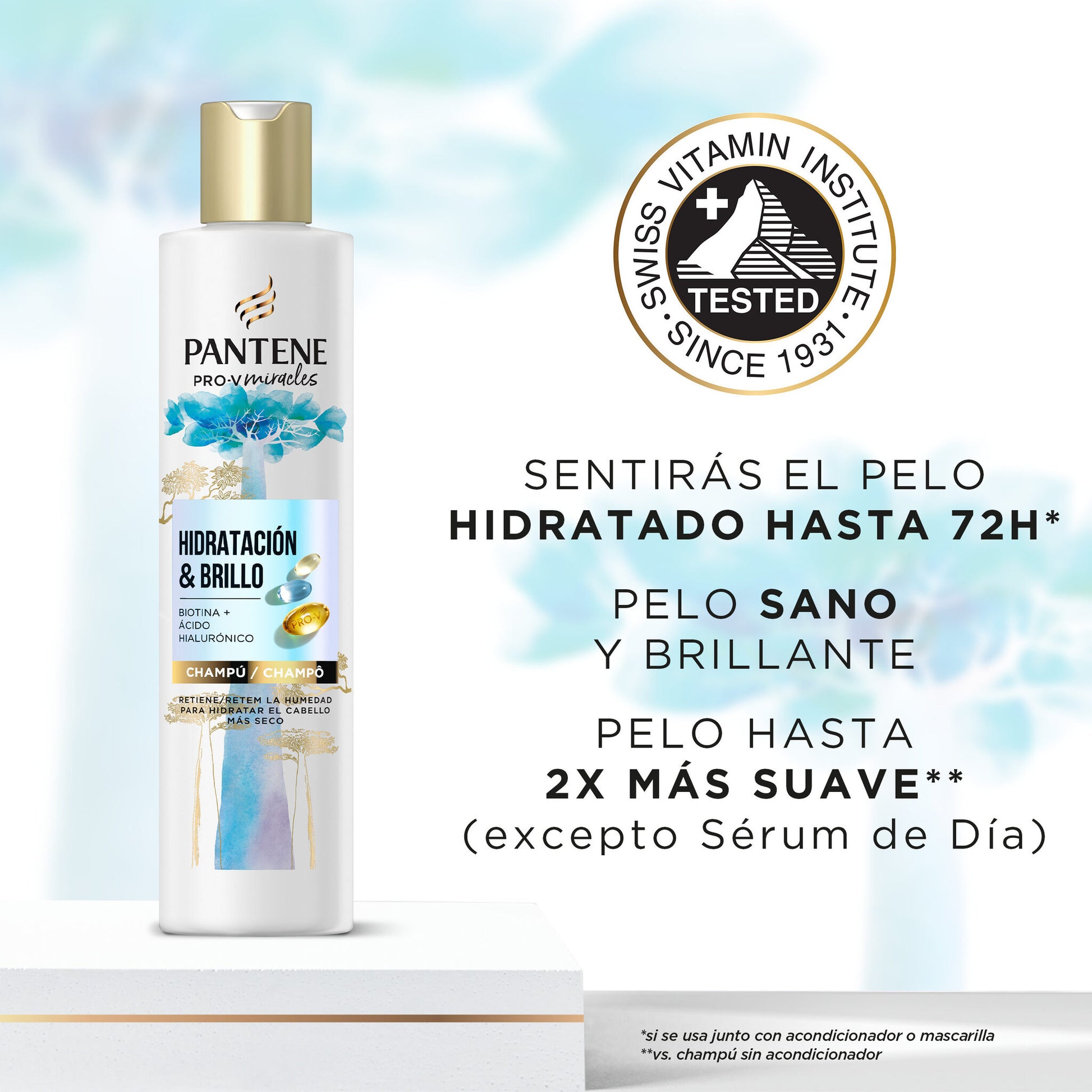 Champú pro-v hidratacion Pantene 250ml