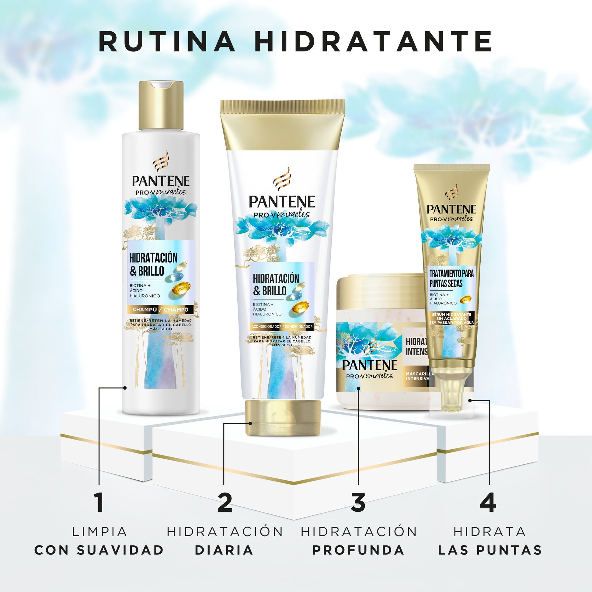 Champú pro-v hidratacion Pantene 250ml