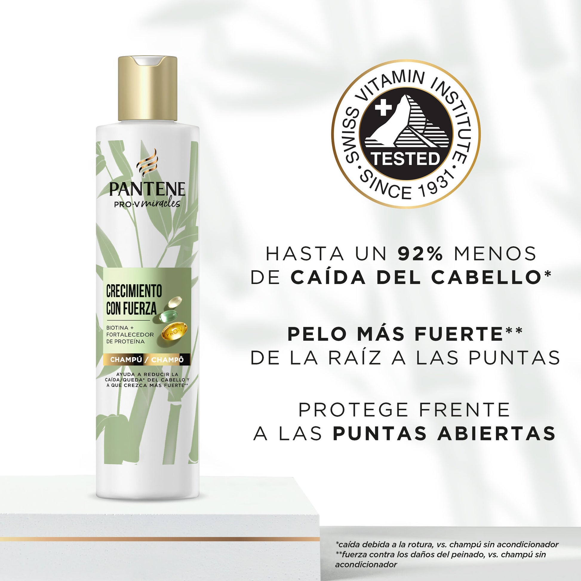 Champú bambu Pantene 250ml