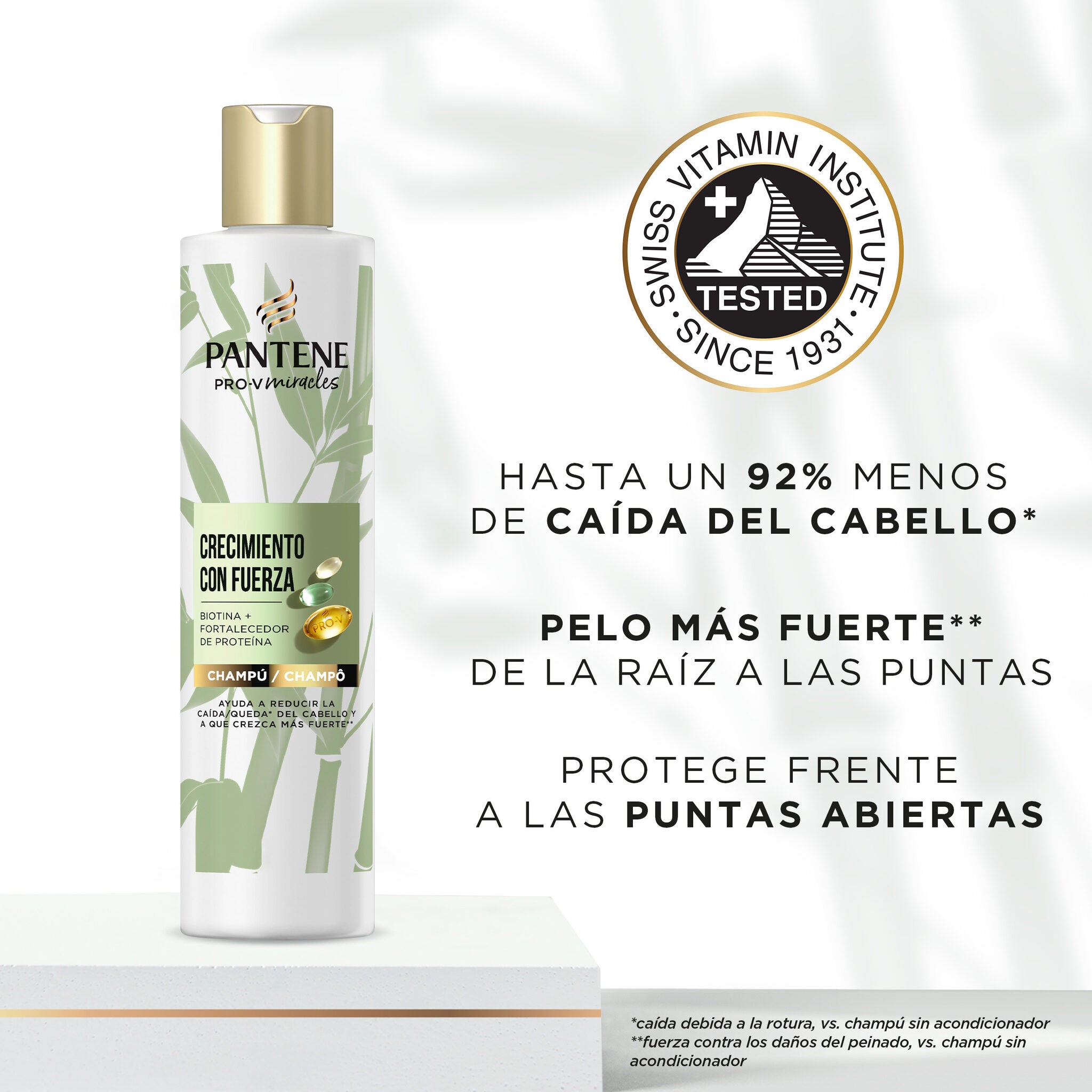 Champú bambu Pantene 250ml