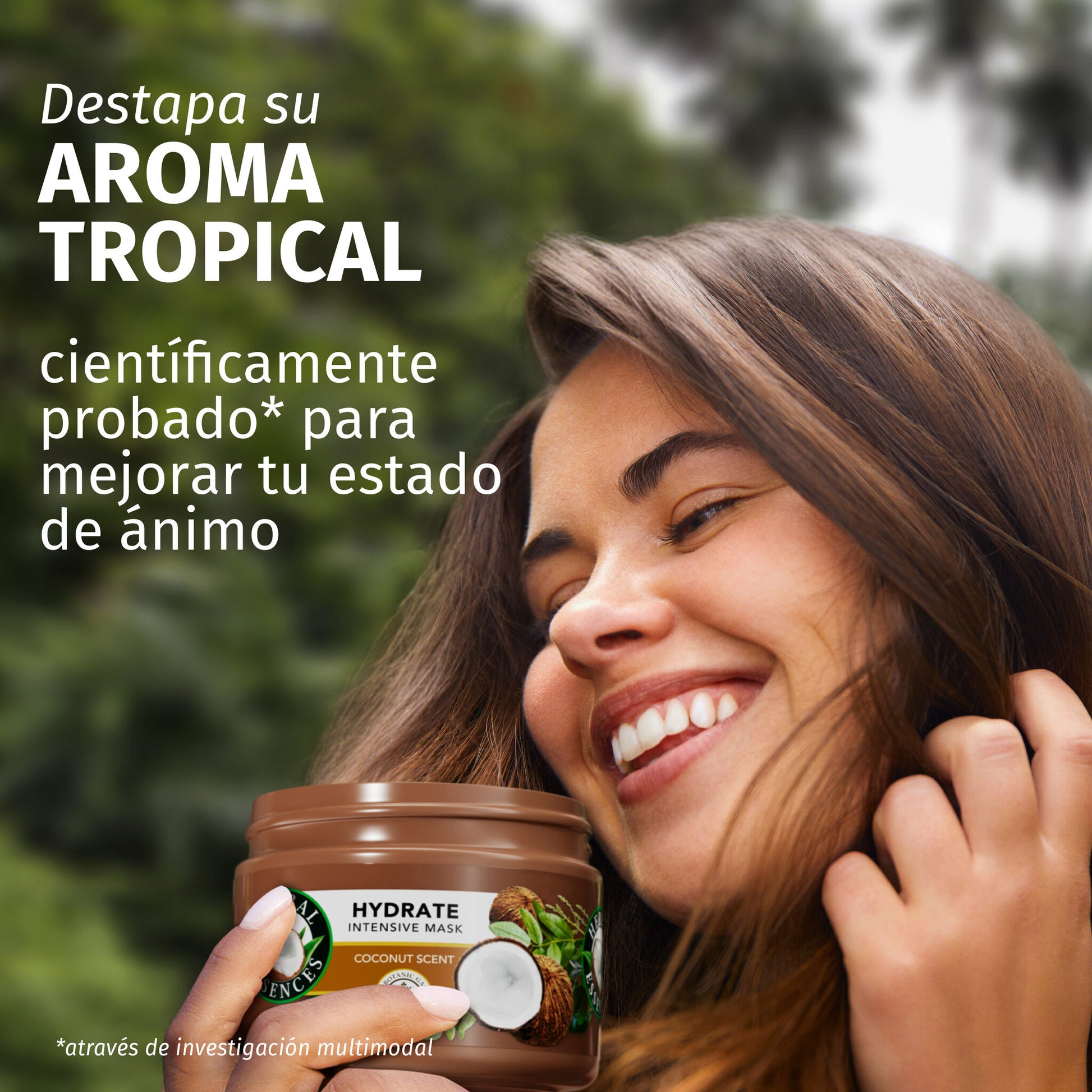 Mascarilla hidratante coco Herbal 500ml