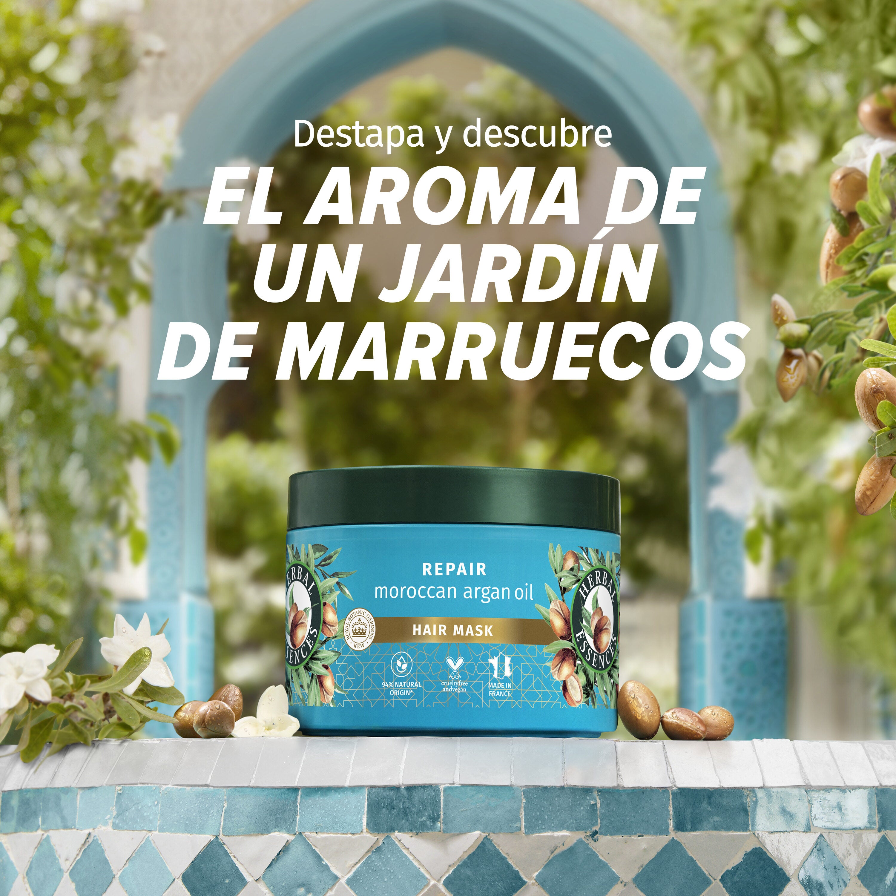 Mascarilla reparadora oil Herbal 500ml