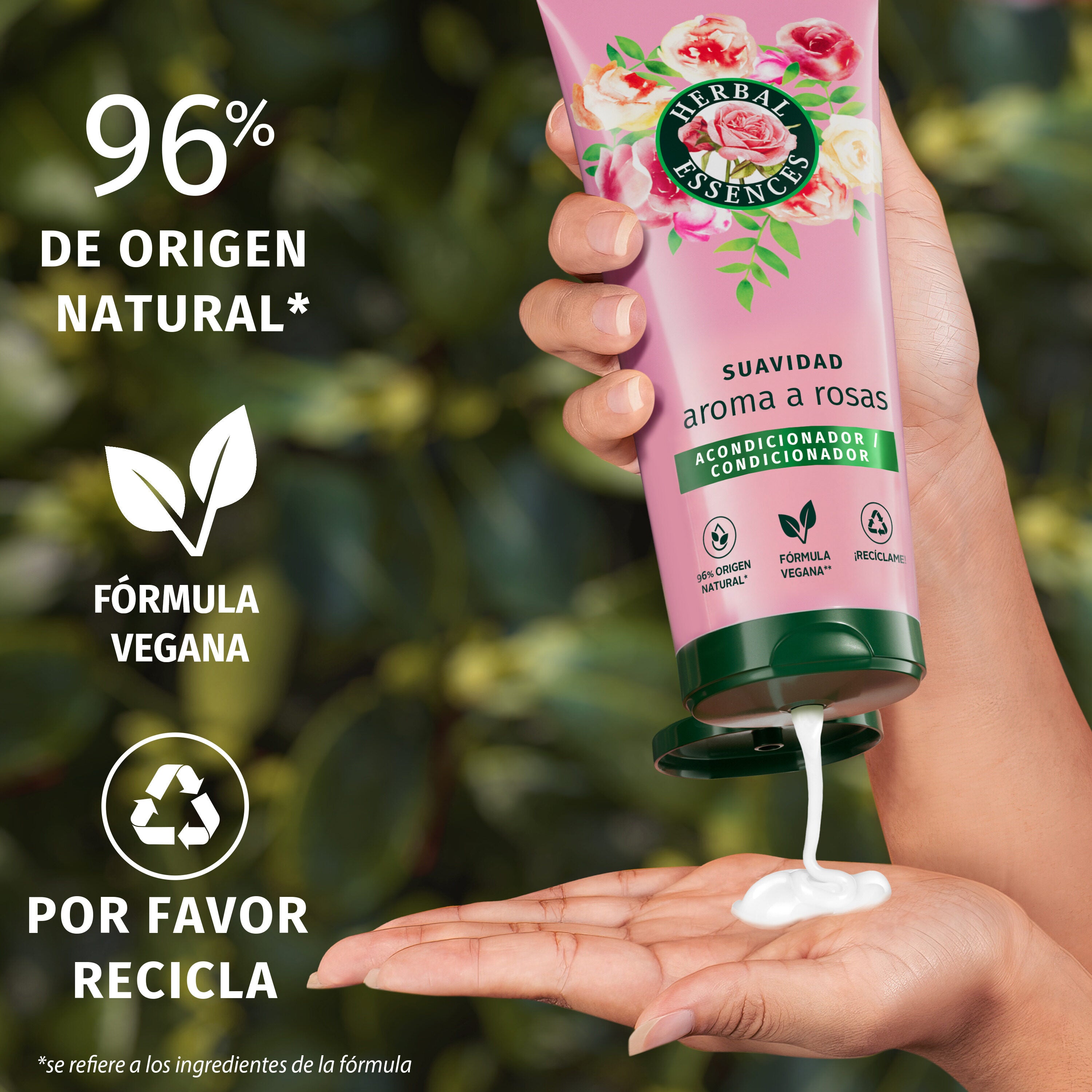 Acondicionador rosa Herbal 250ml