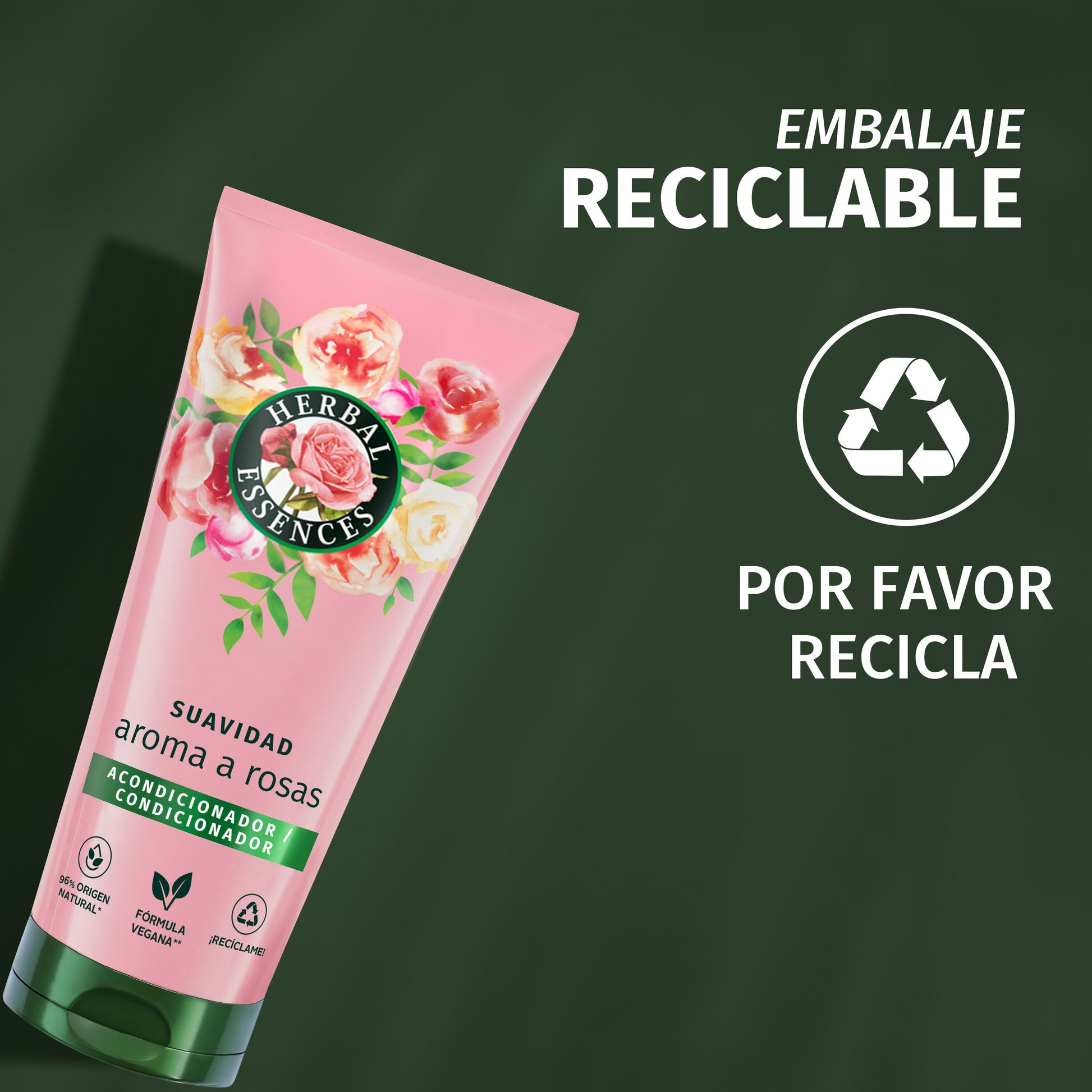 Acondicionador rosa Herbal 250ml