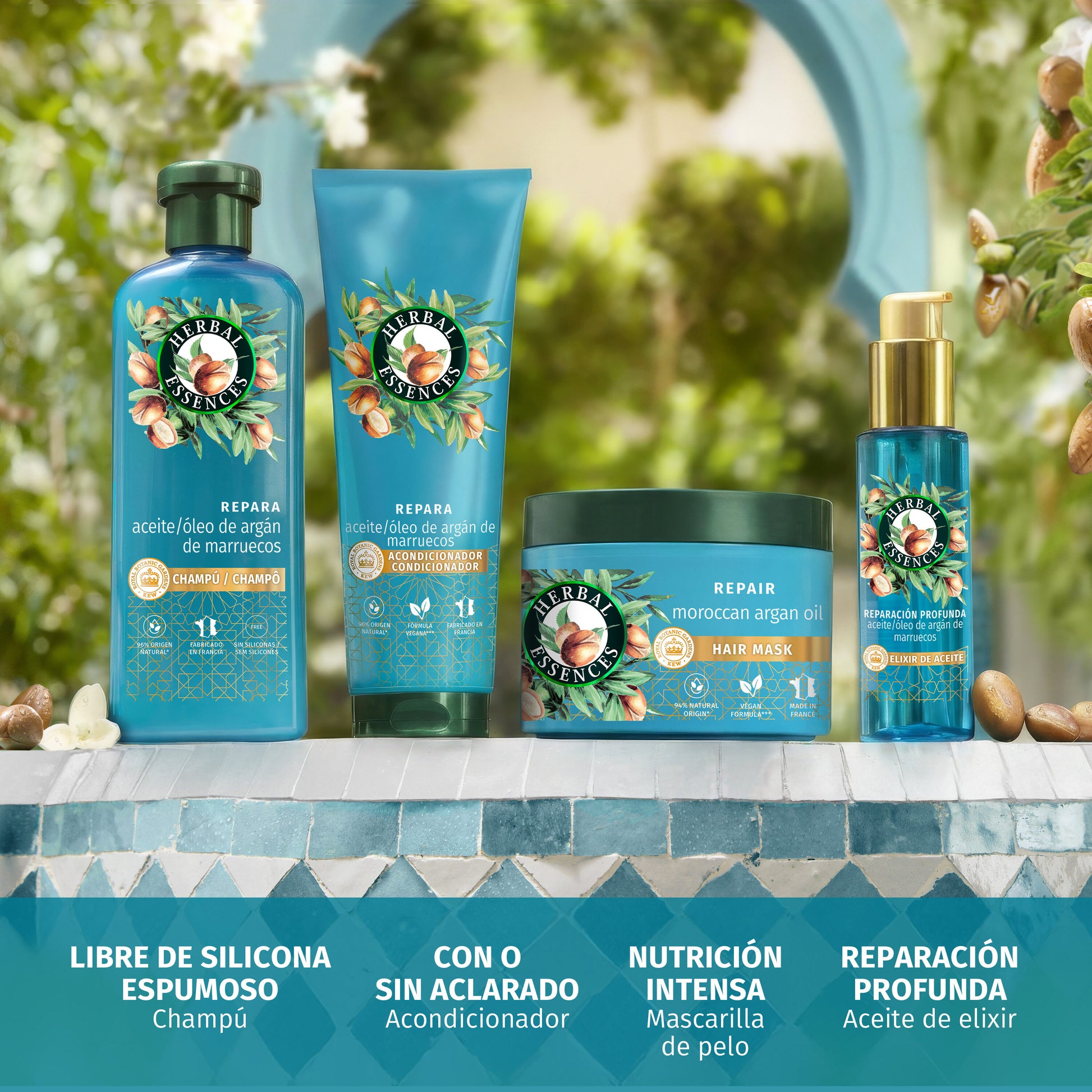 Acondicionador repara argan Herbal 250ml