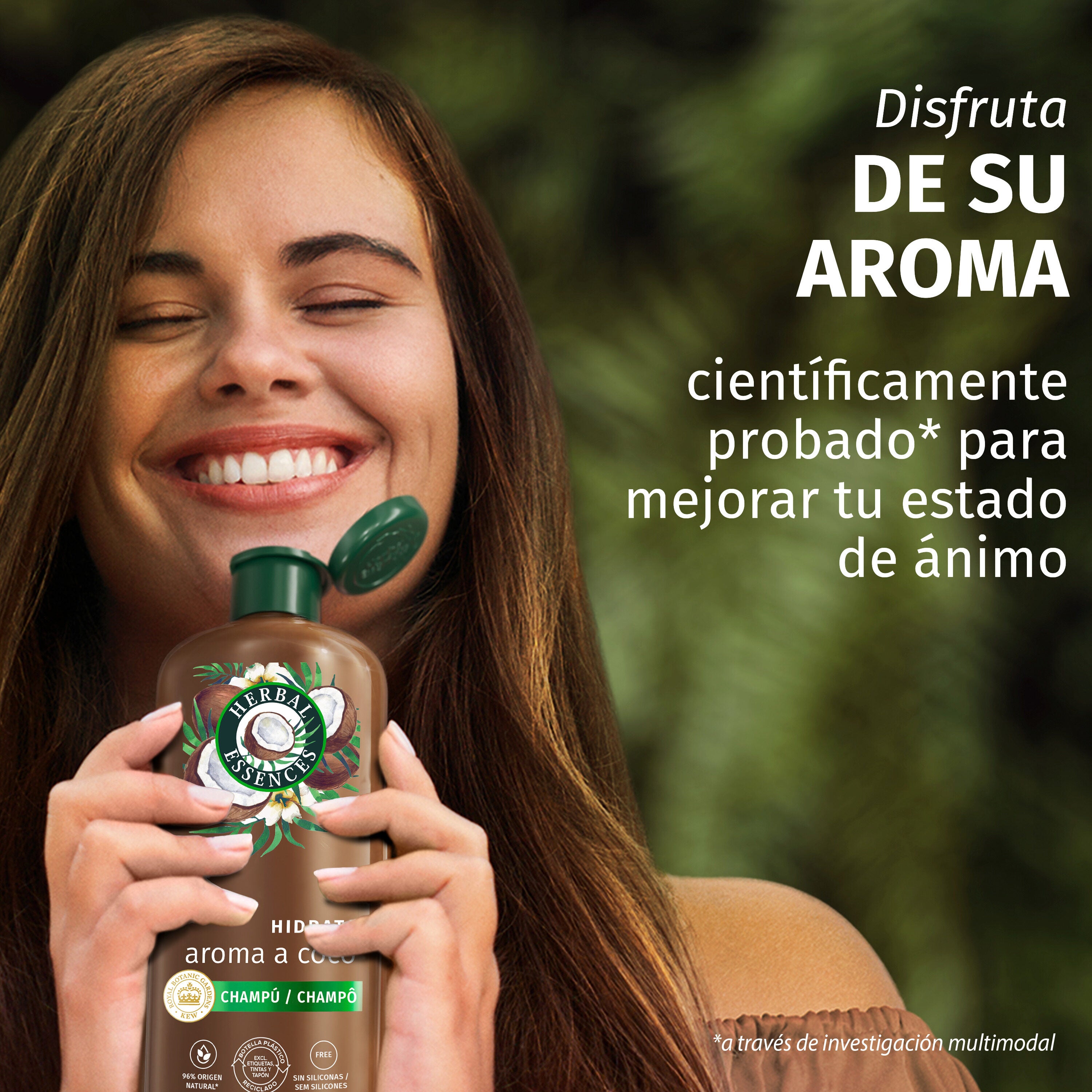 Champú hidratante coco Herbal 350ml