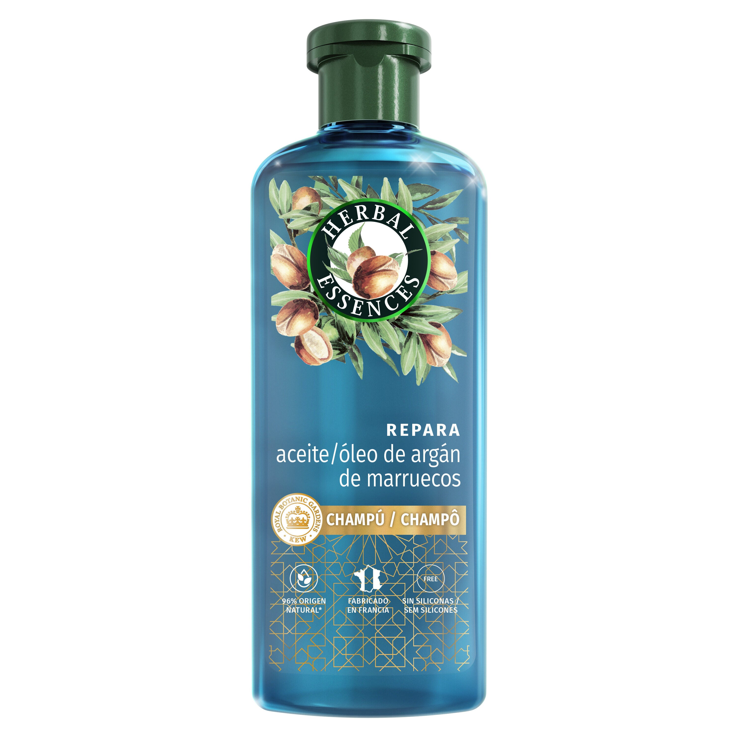 Champú aceite/oleo de argan Herbal 350ml