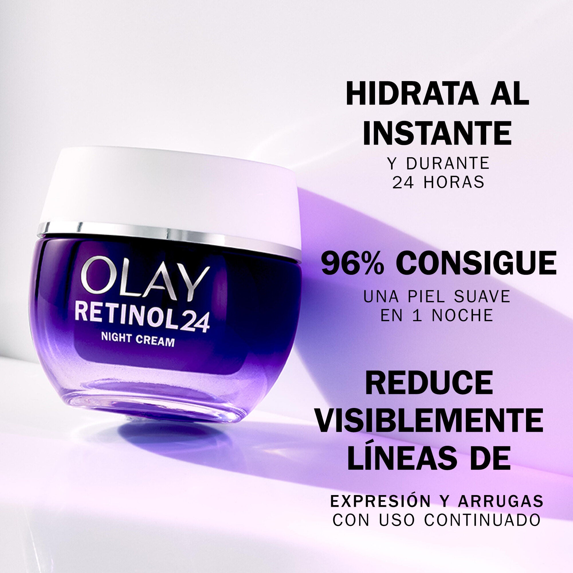 Crema noche retinol 24 Olay 50 ml