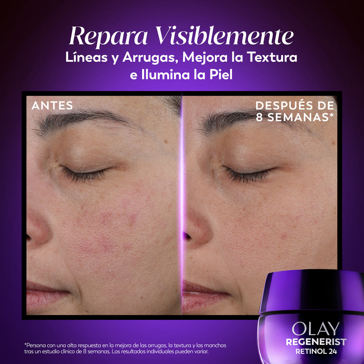 Crema noche retinol 24 Olay 50 ml