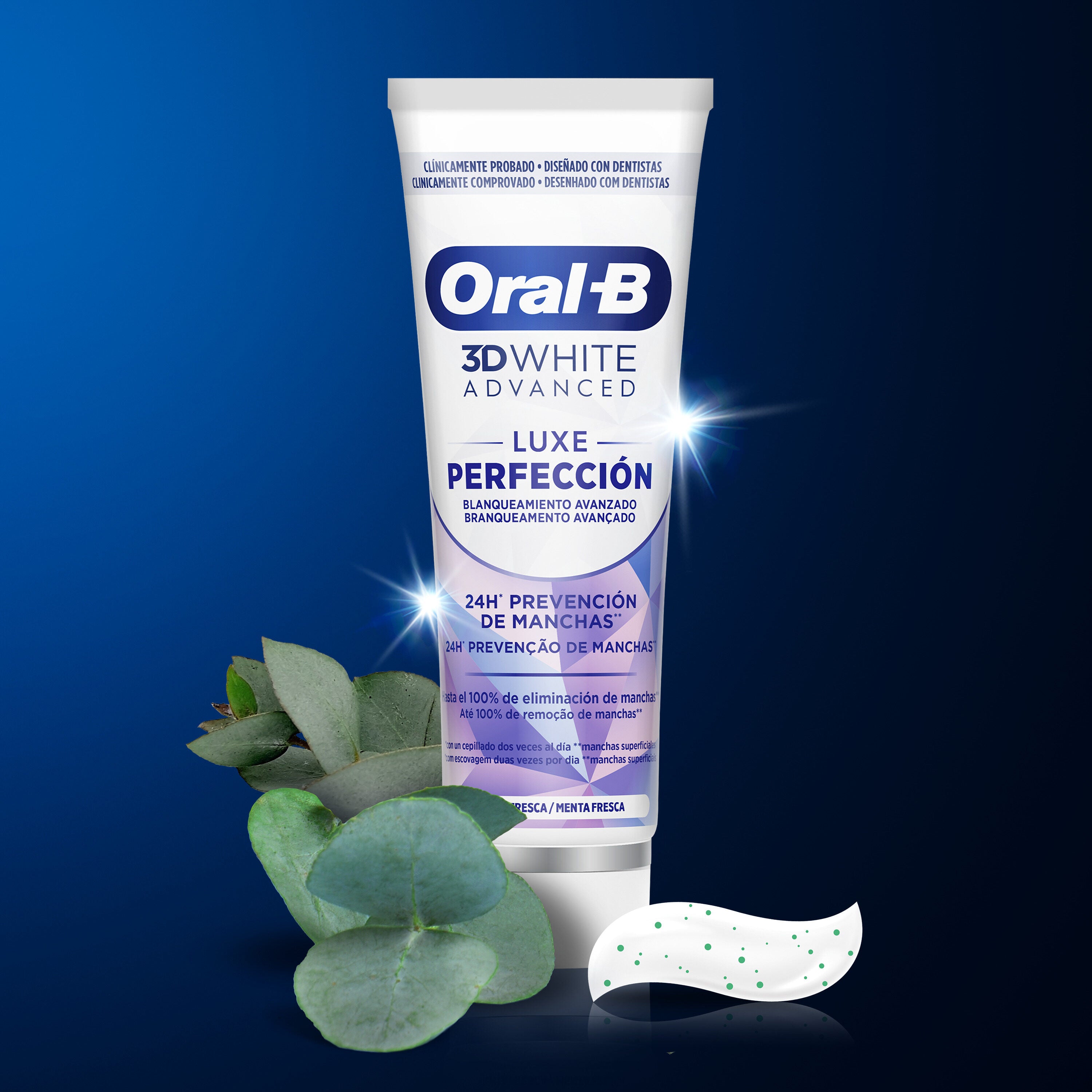 Dentífrico 3d white perfect Oral b p2 75ml/u