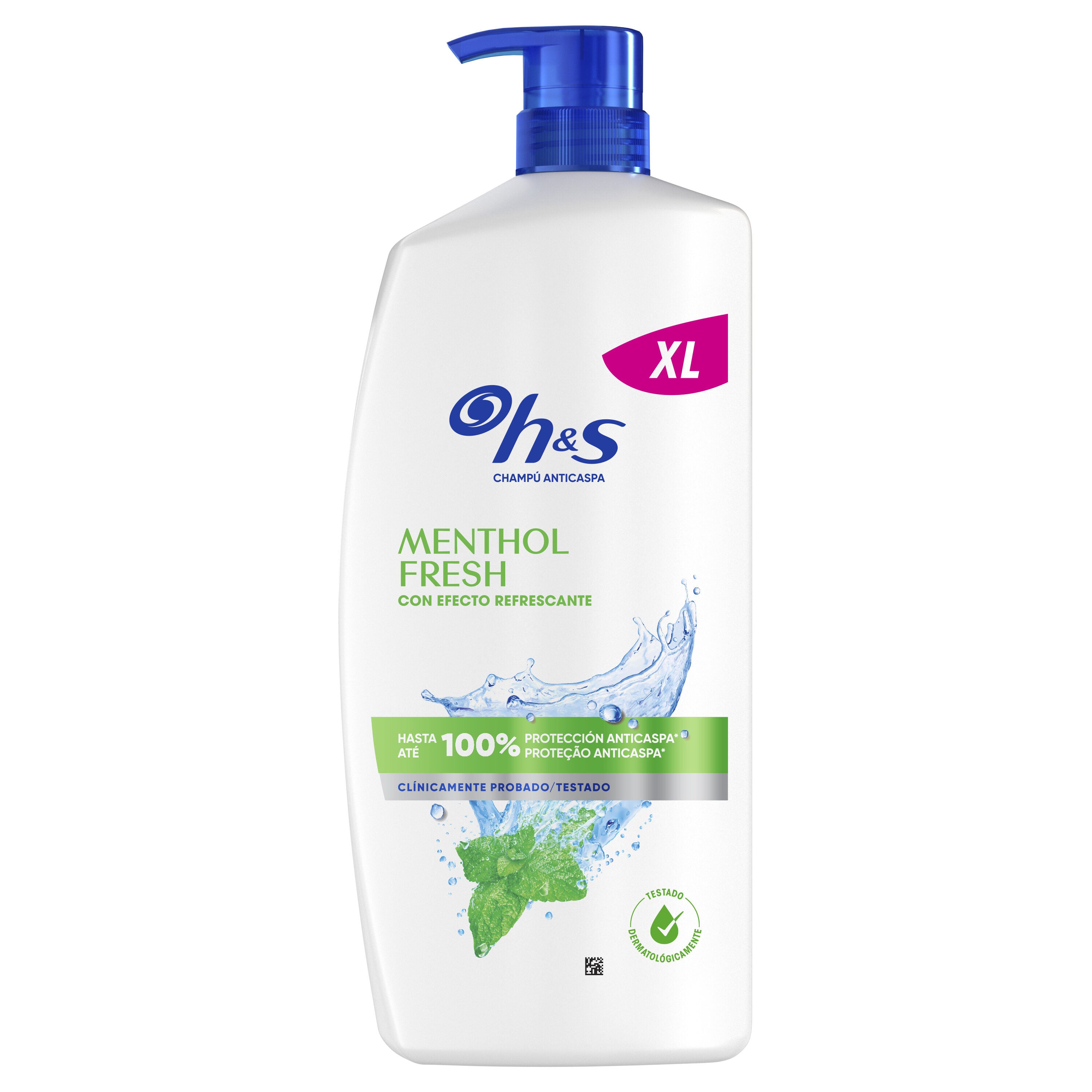 Champú menthol H&S 800ml