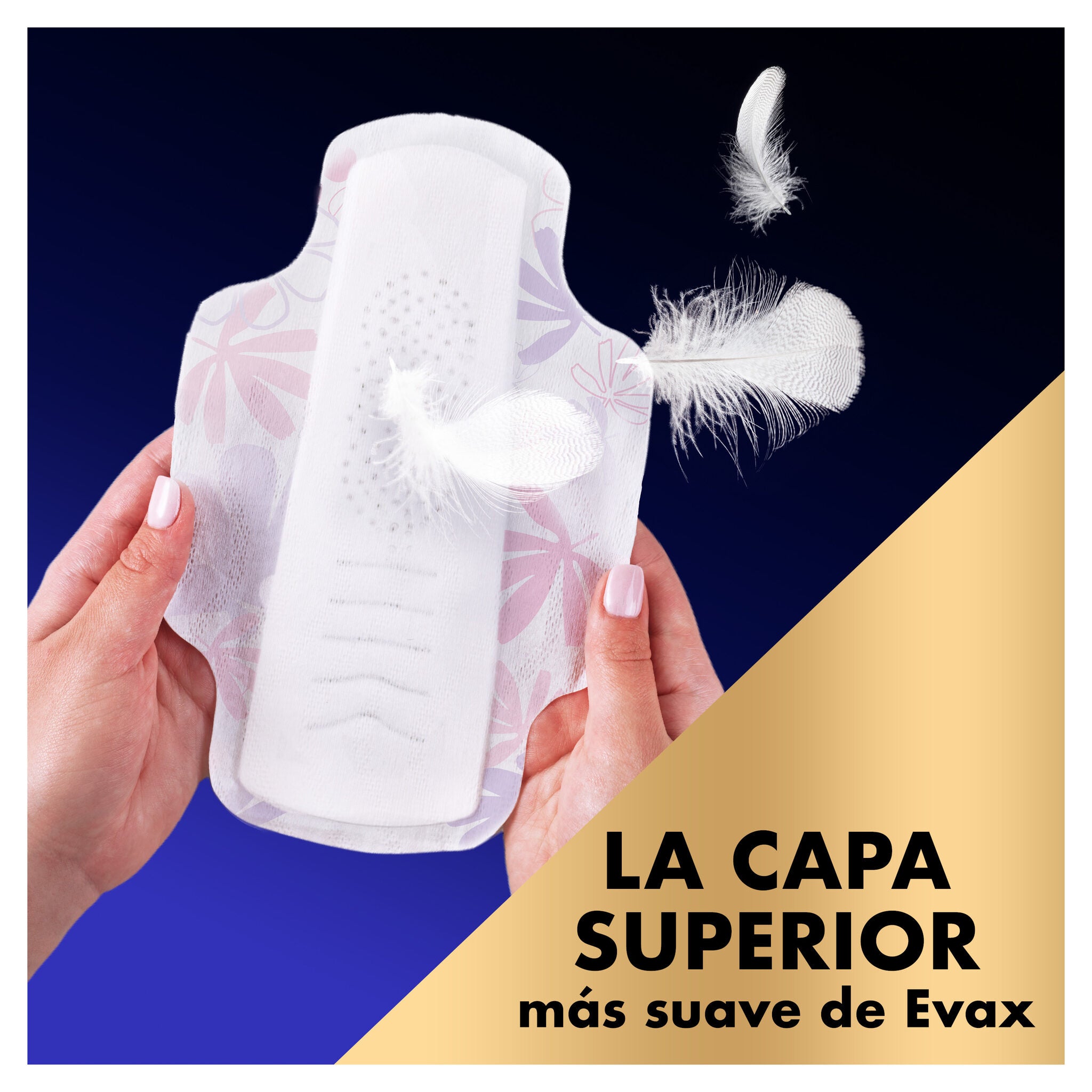 Compresas alas noche extra Evax 9u
