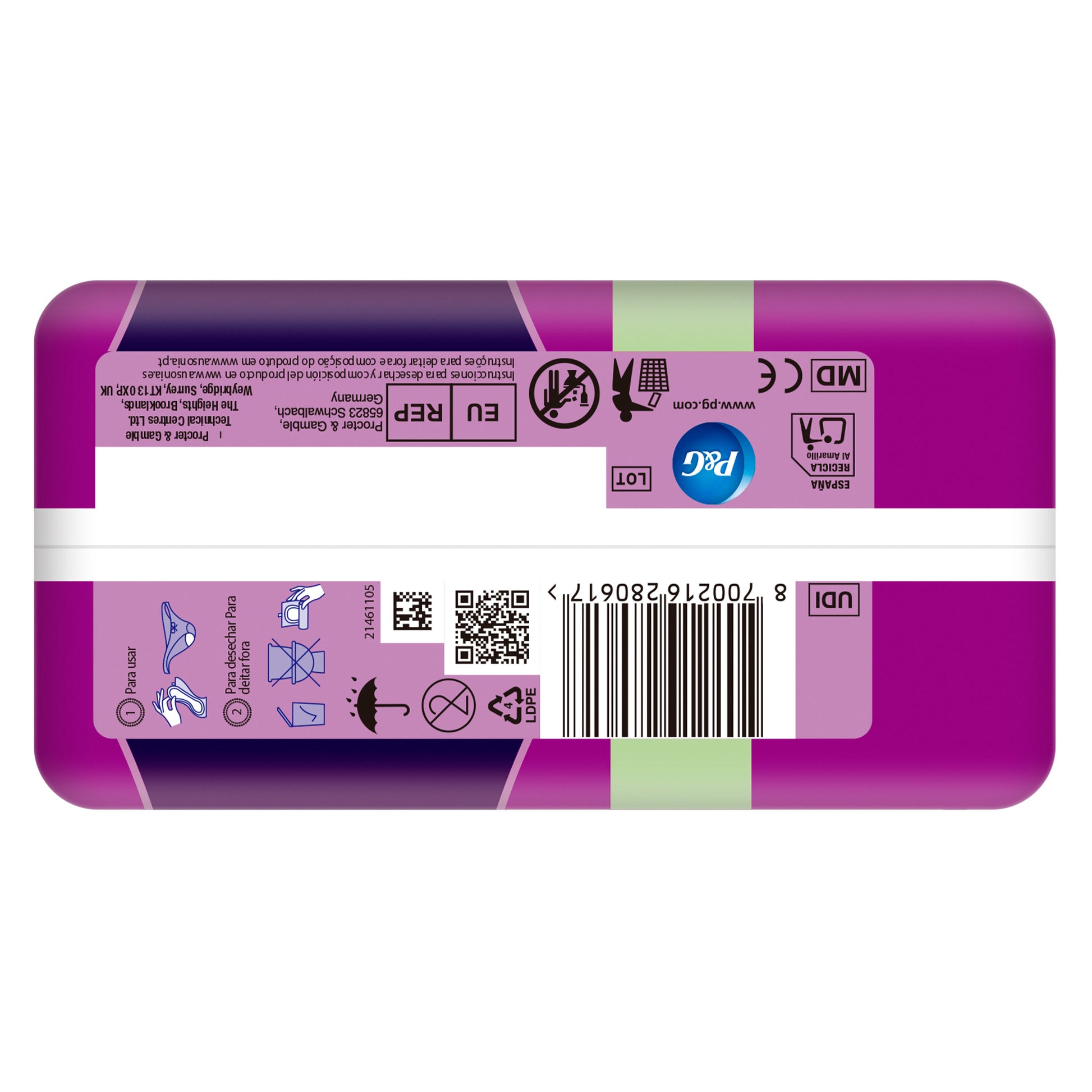 Compresa incontinencia normal discreet Ausonia  p14