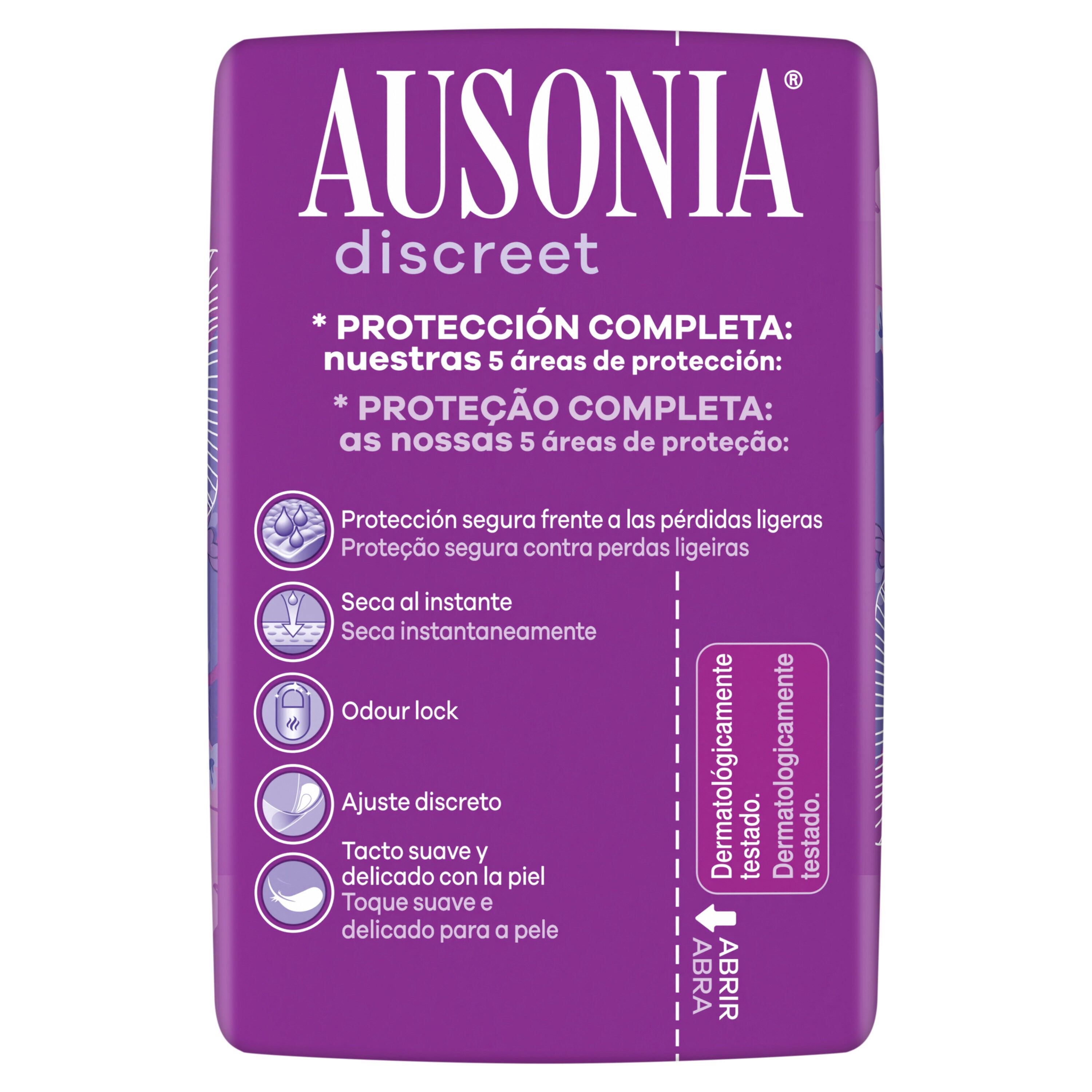Compresa incontinencia extra discreet Ausonia p12