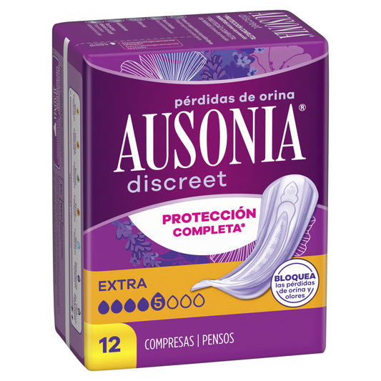 Compresa incontinencia extra discreet Ausonia p12 La Despensa