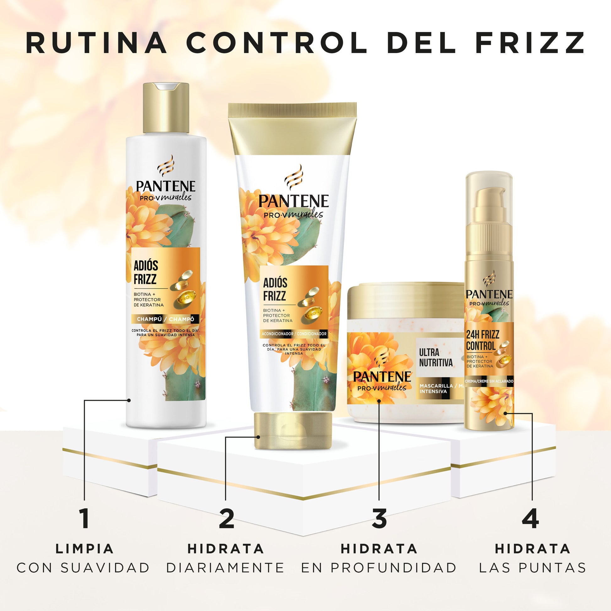 Tratamiento hidrocrema cactus Pantene 70ml