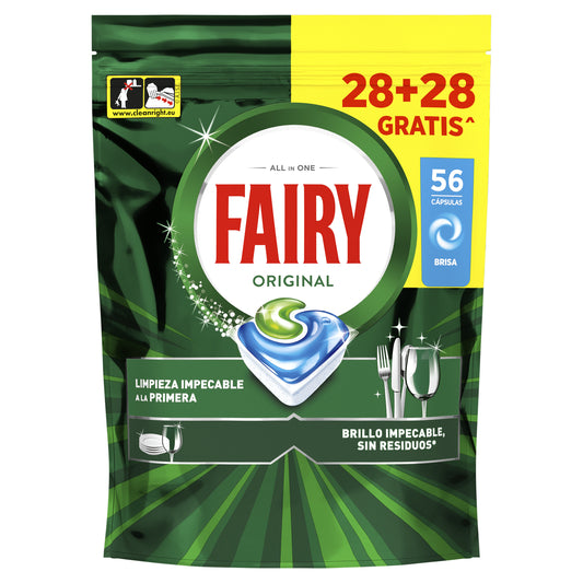 Lavavajillas maquina capsula Fairy 56d La Despensa