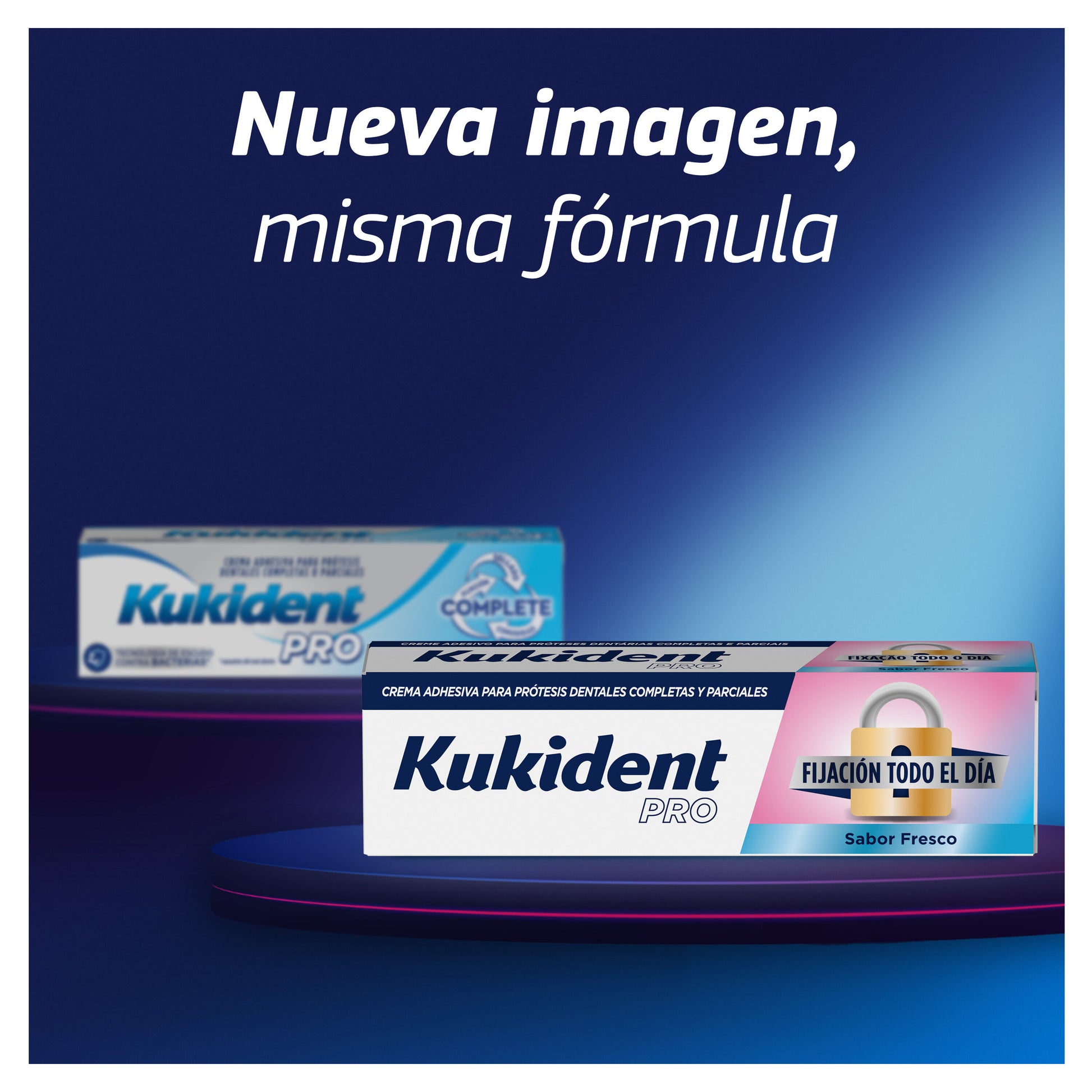 Fijador complete fresco Kukident 35g