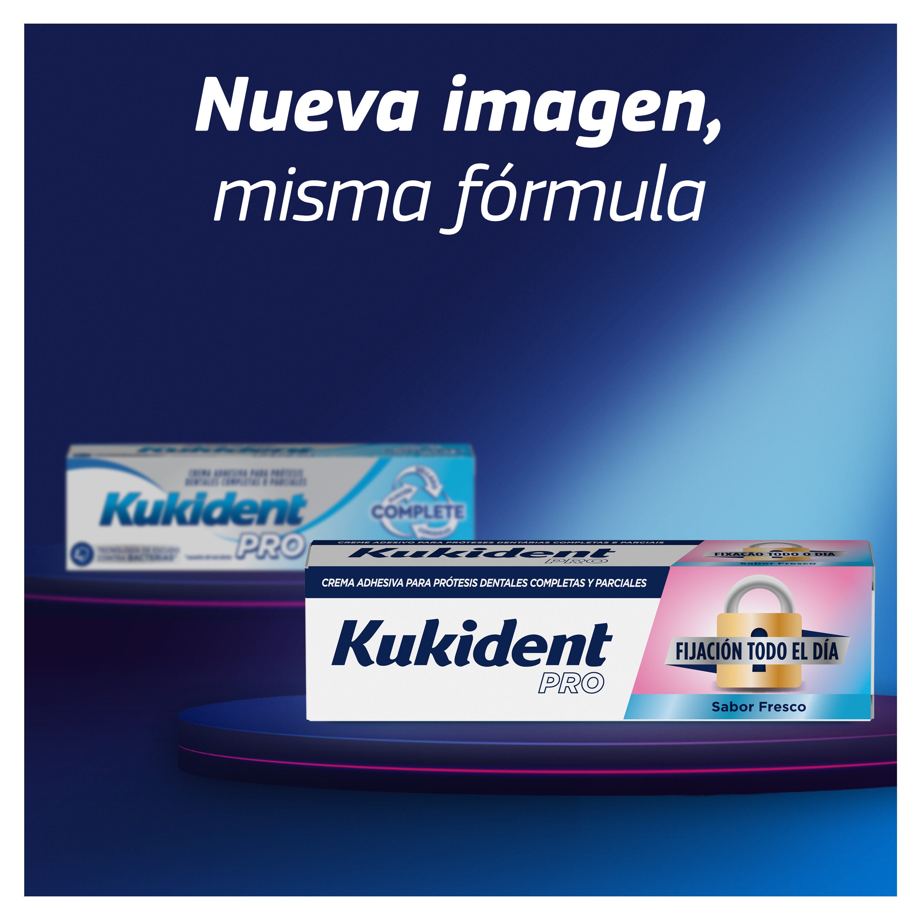 Fijador complete fresco Kukident 35g