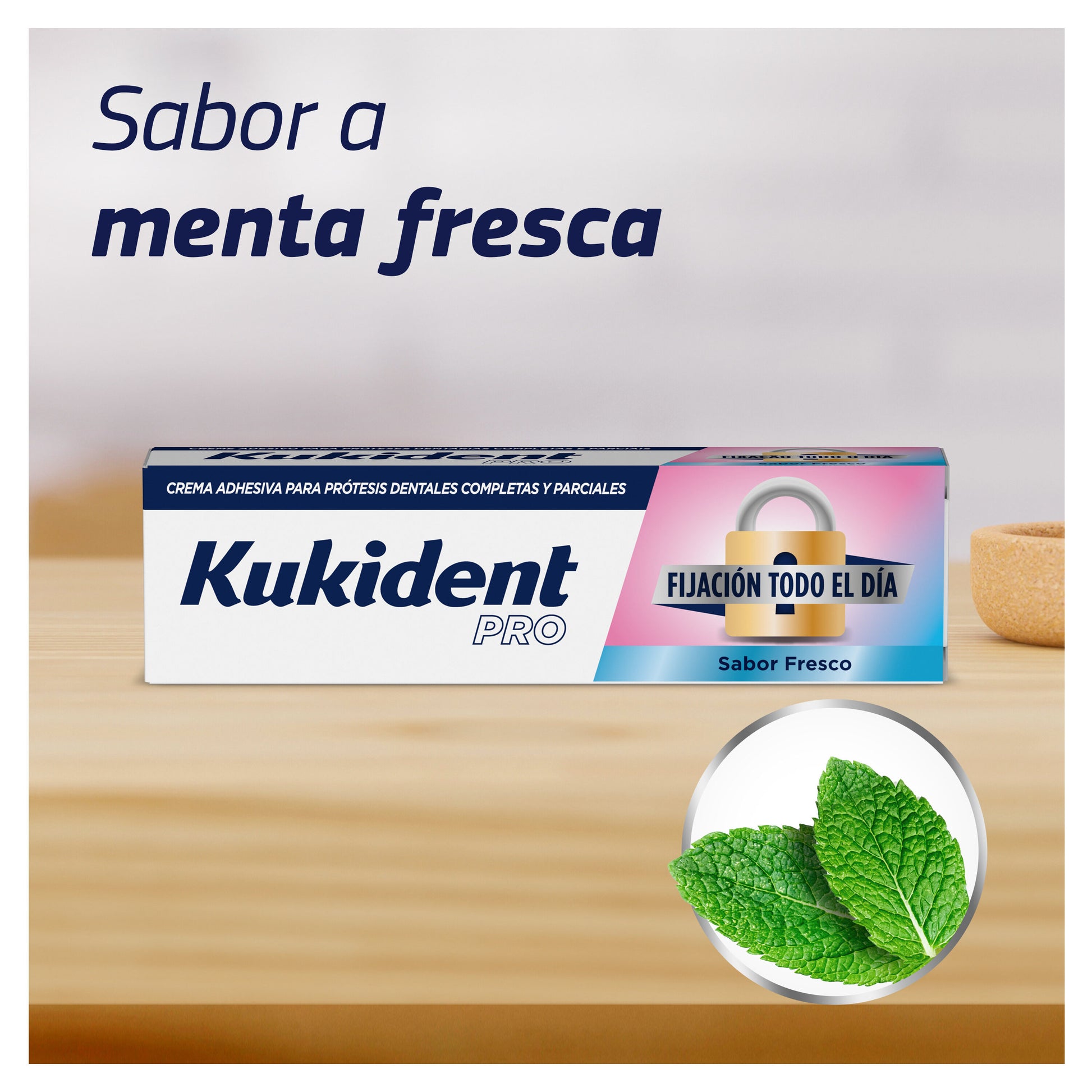 Fijador complete fresco Kukident 35g