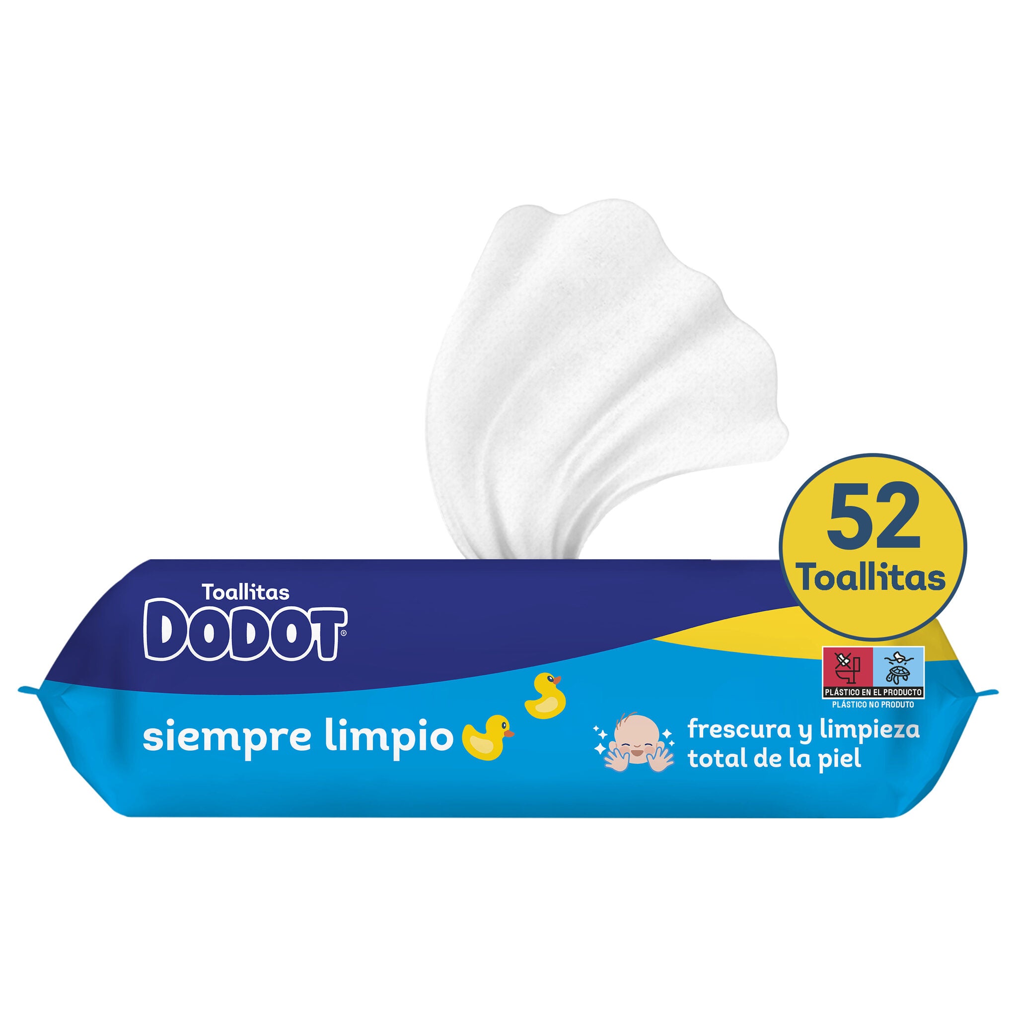 Toallitas infantiles Dodot 52u