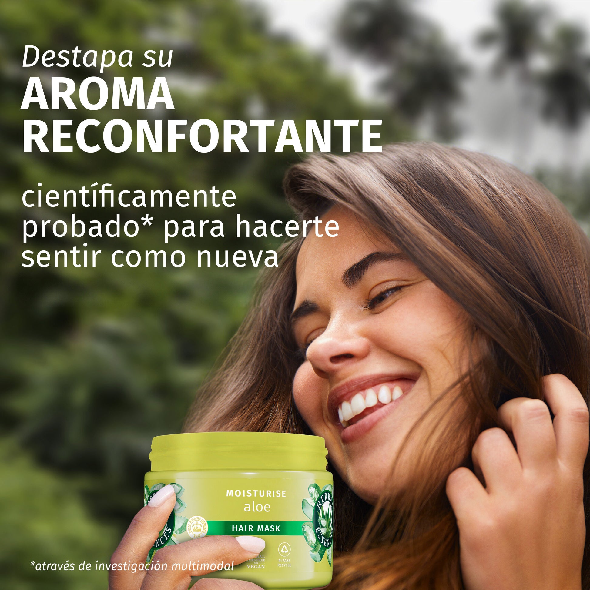 Mascarilla aloe Herbal 500ml