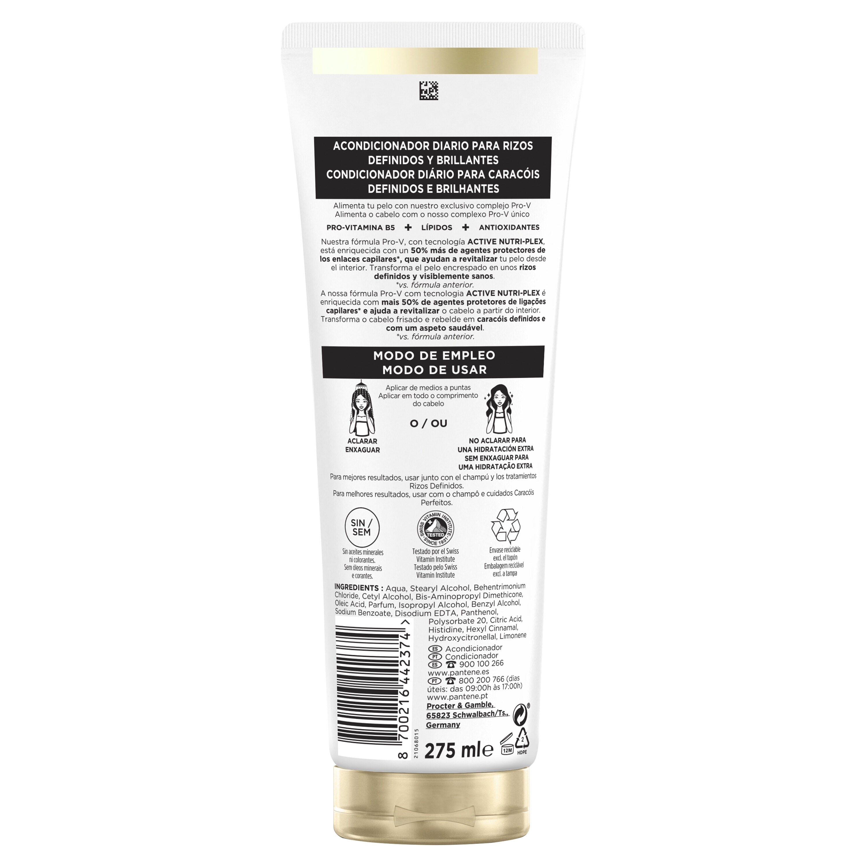Acondicionador rizos Pantene 275ml