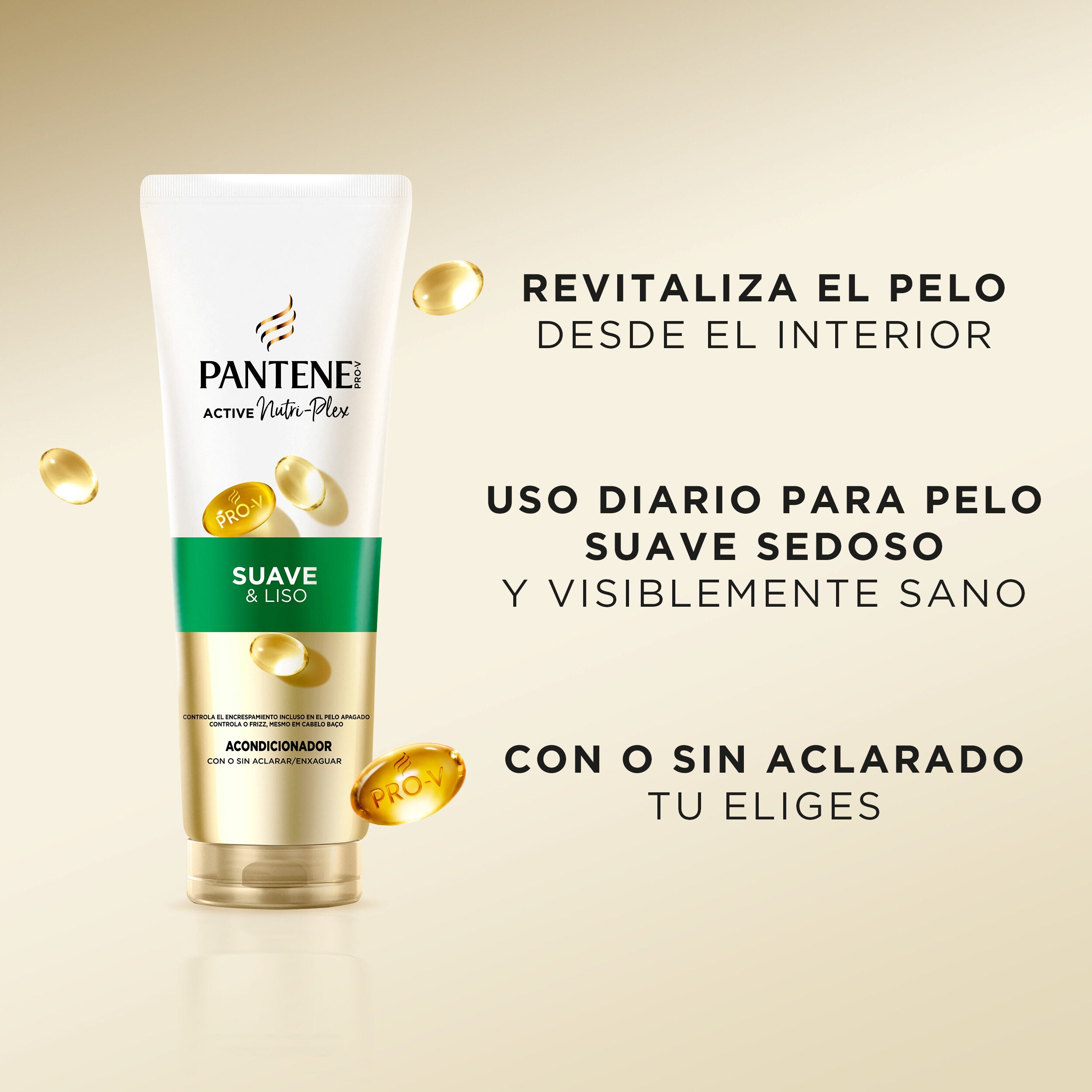 Acondicionador suave&liso Pantene 275ml