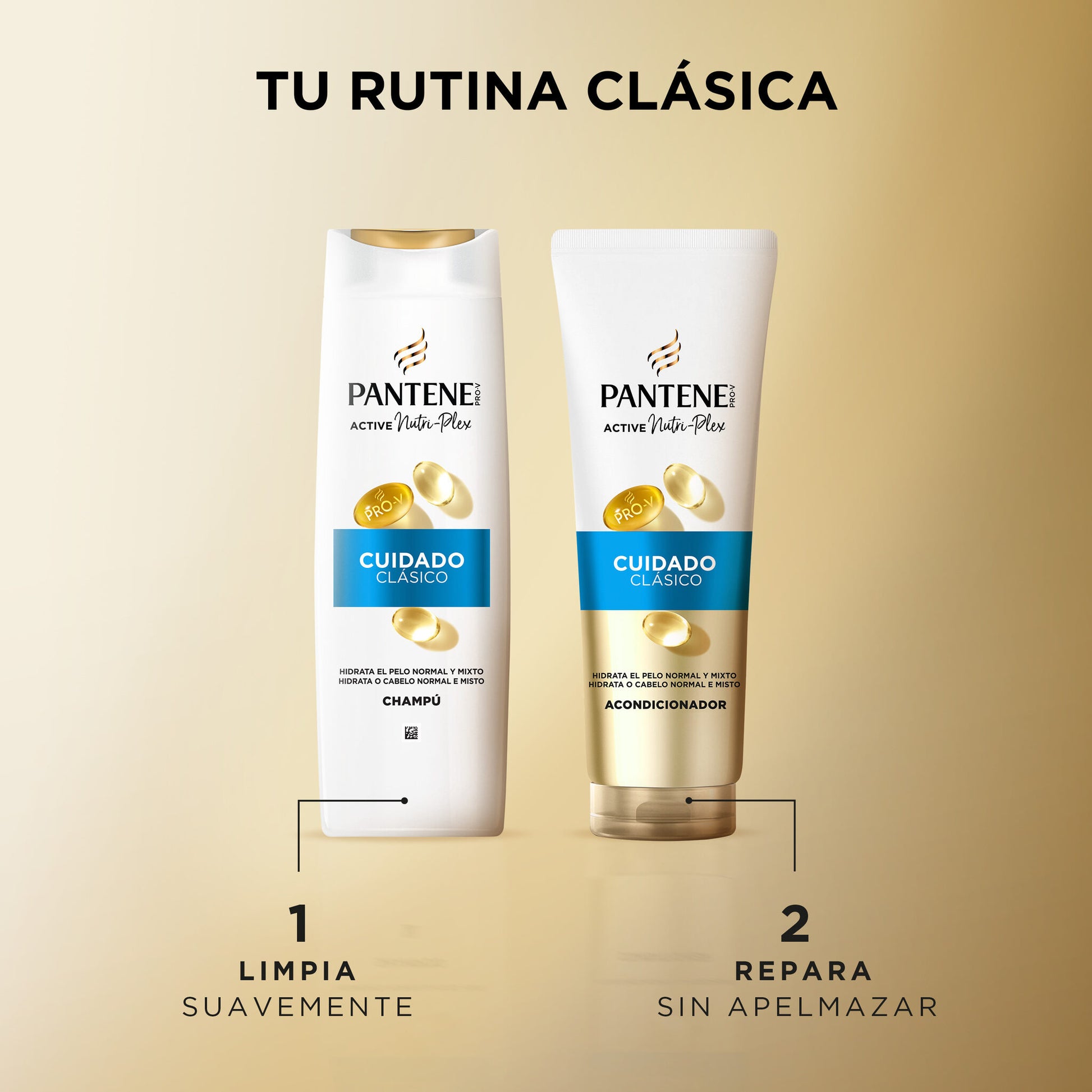 Champú clásico Pantene 325ml
