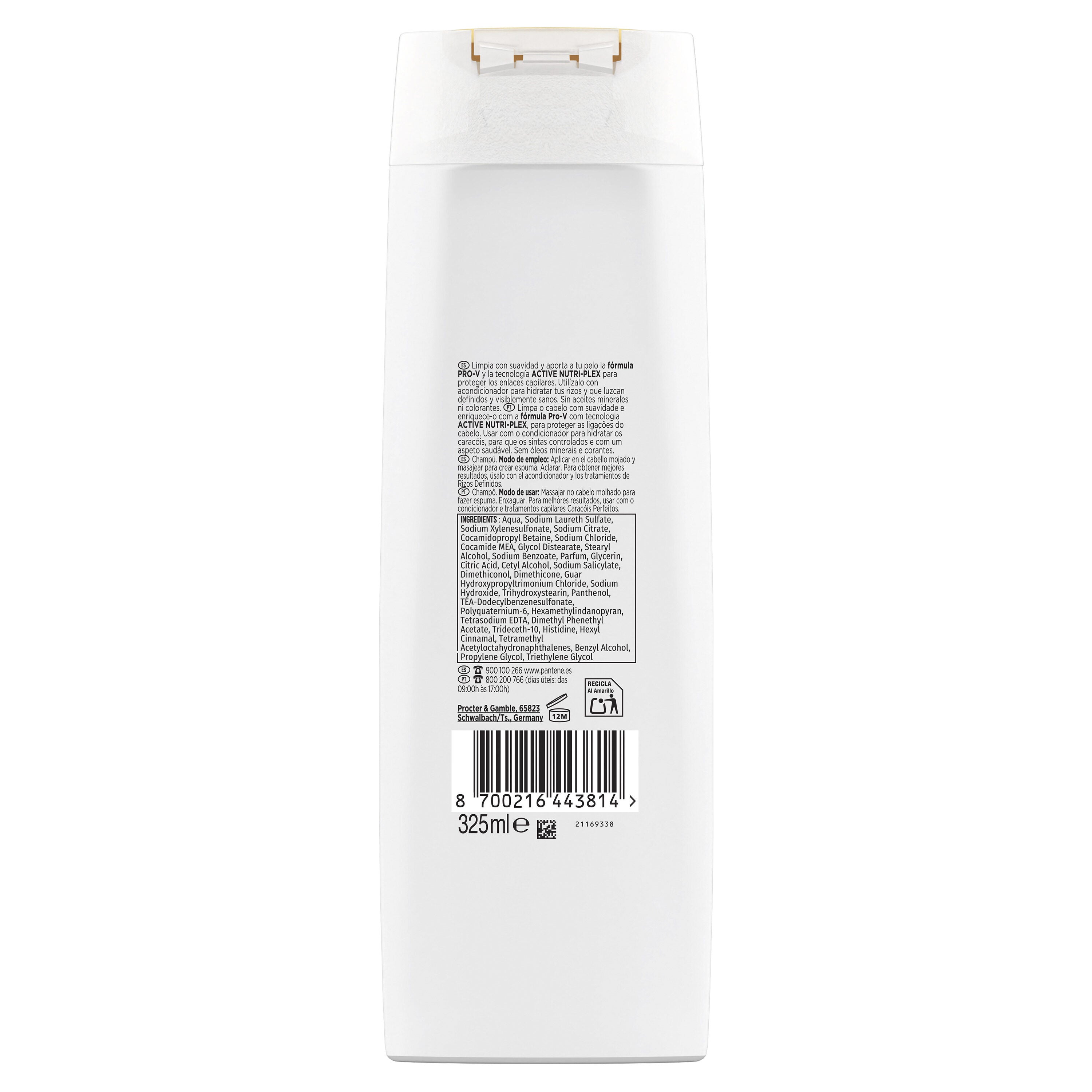 Champú rizos definidos Pantene 325ml