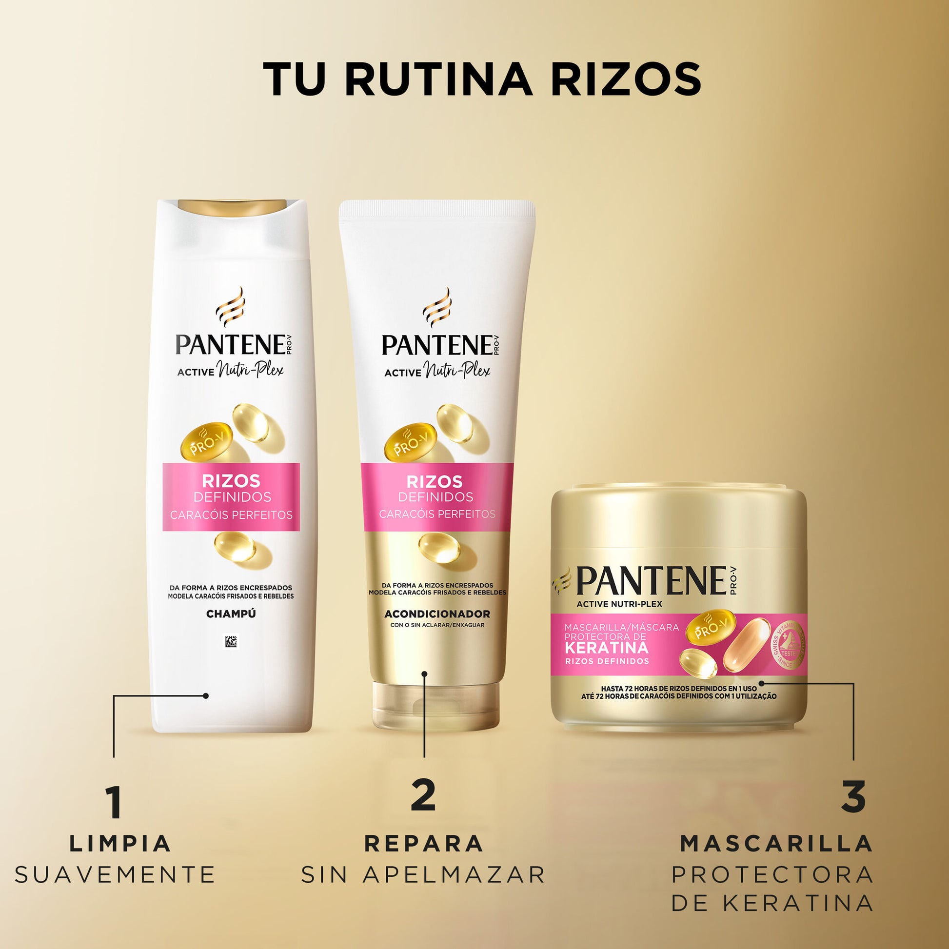 Champú rizos definidos Pantene 325ml