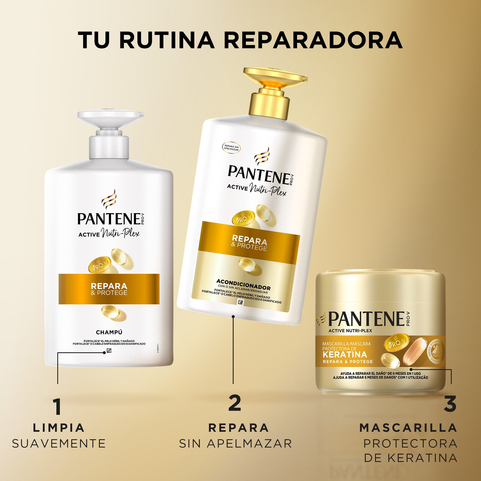 Champú repara y protege Pantene 1000ml