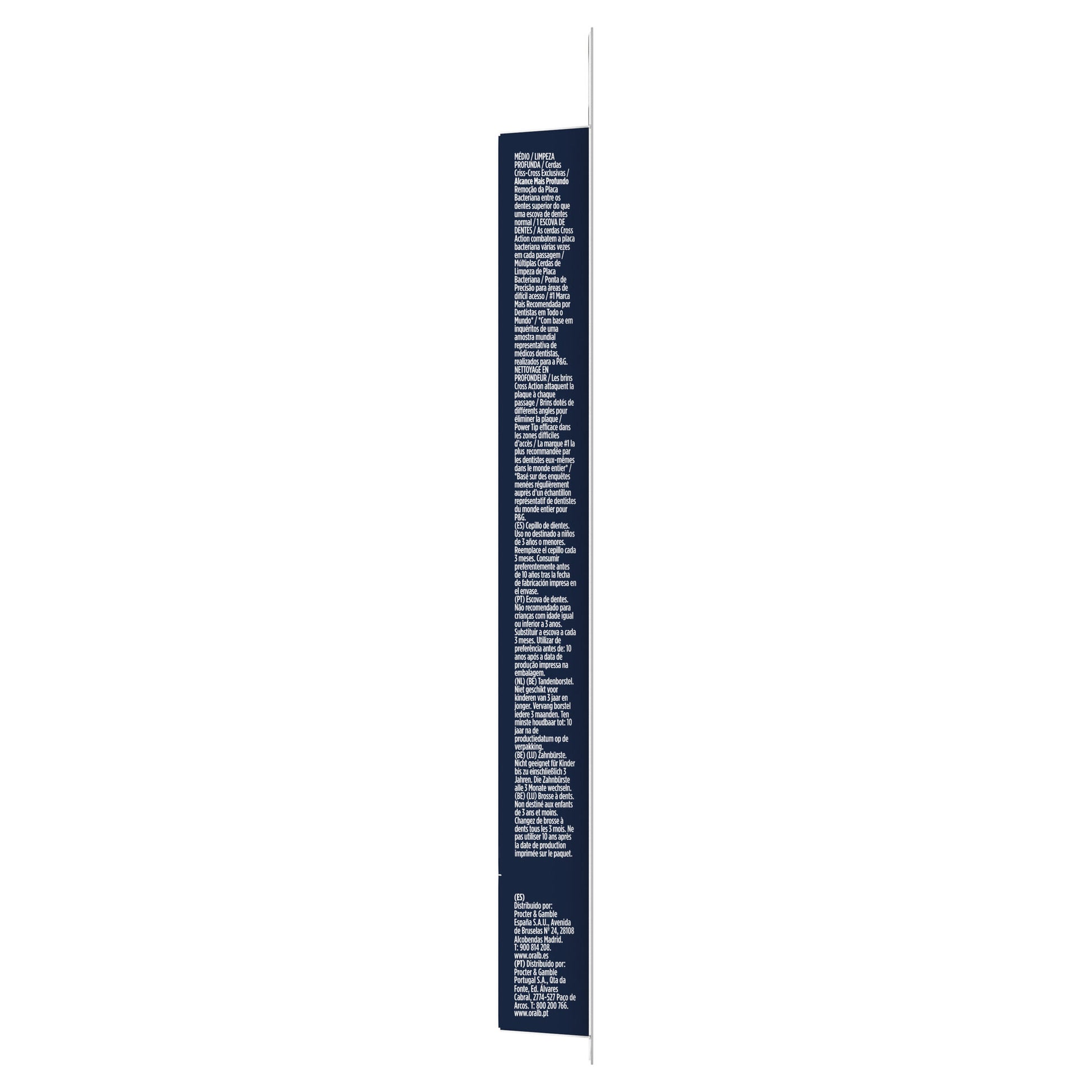 Cepillo dental pro clean advance medio Oral b 1u