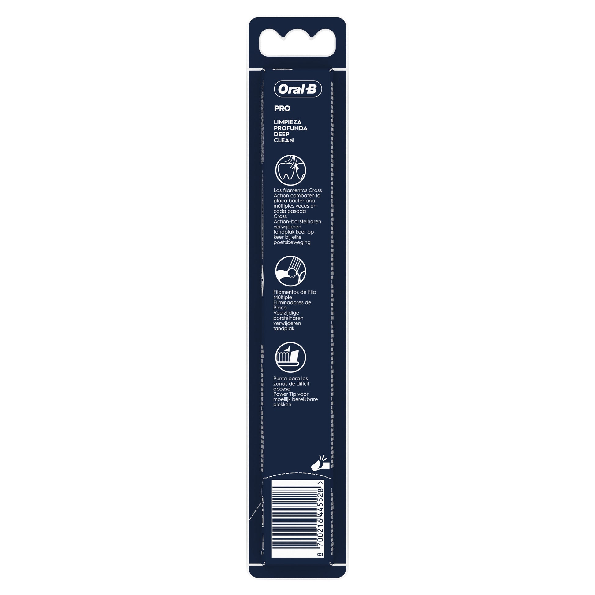 Cepillo dental pro clean advance medio Oral b 1u