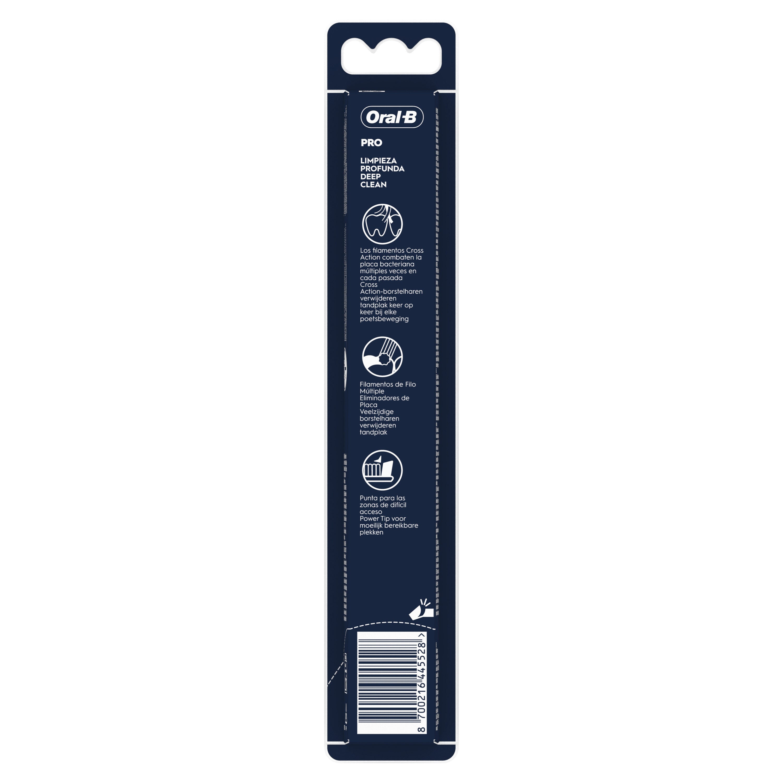 Cepillo dental pro clean advance medio Oral b 1u
