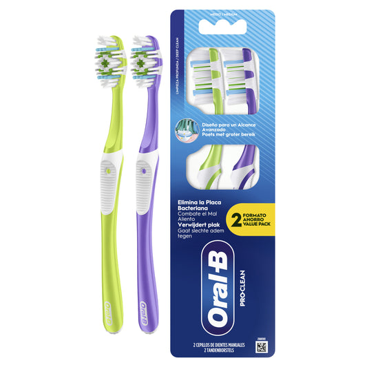 Cepillo dental pro clean medio Oral b p2 La Despensa