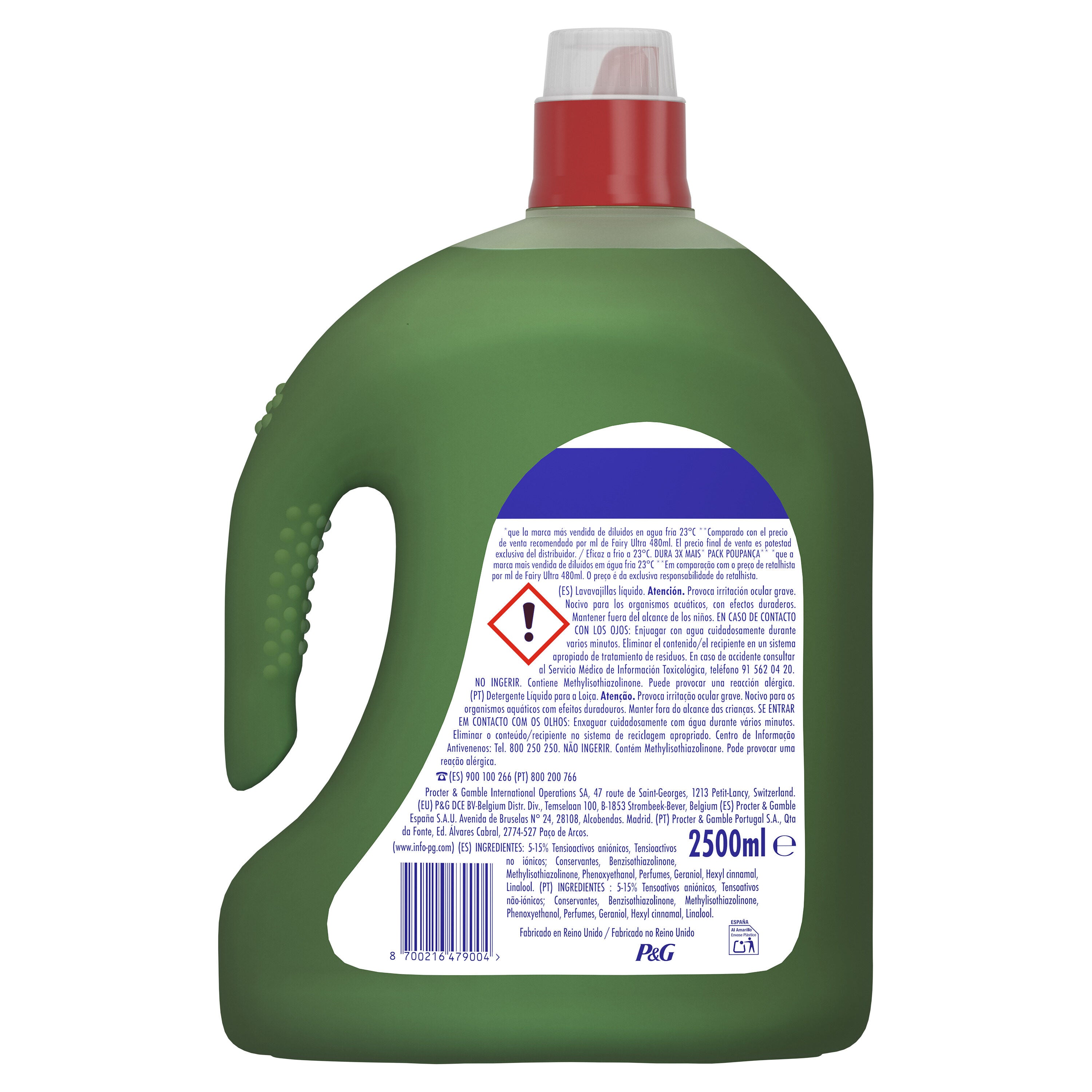 Lavavajillas original Fairy 2500ml