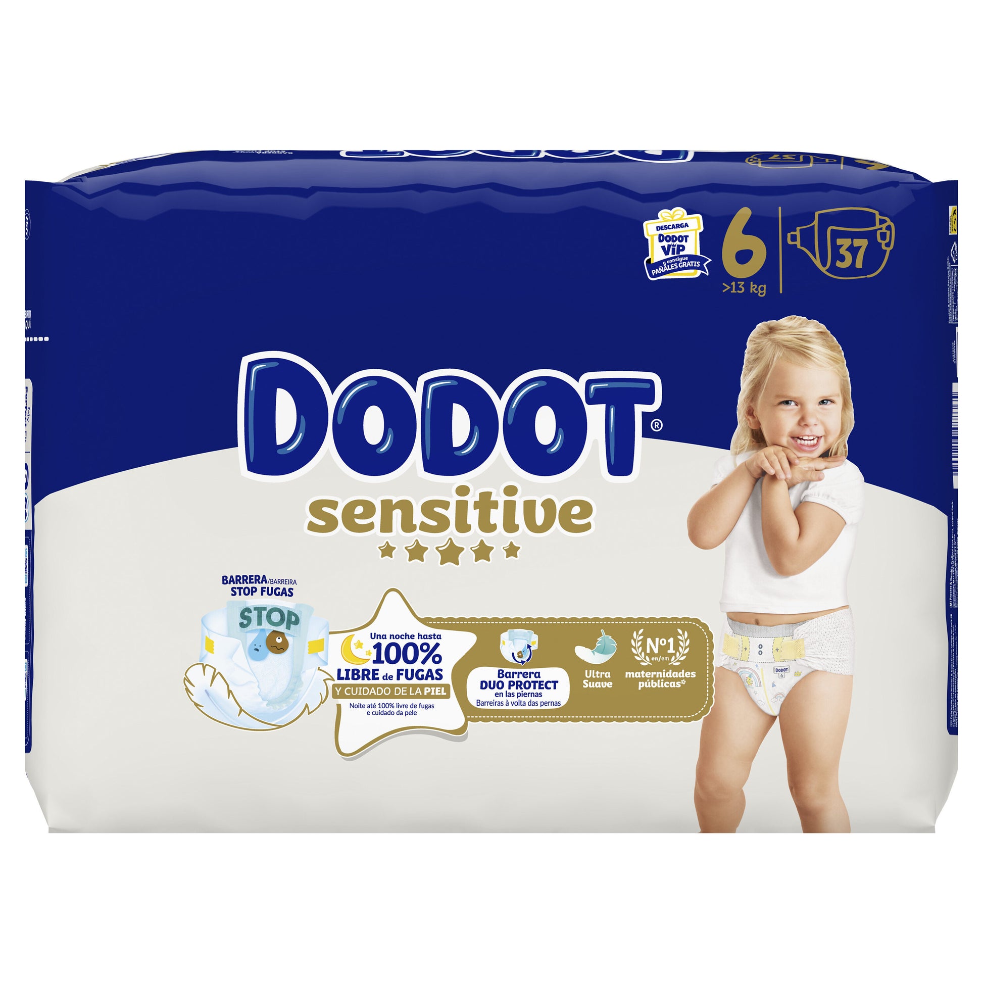 Pañal sensitive t6 Dodot p37u