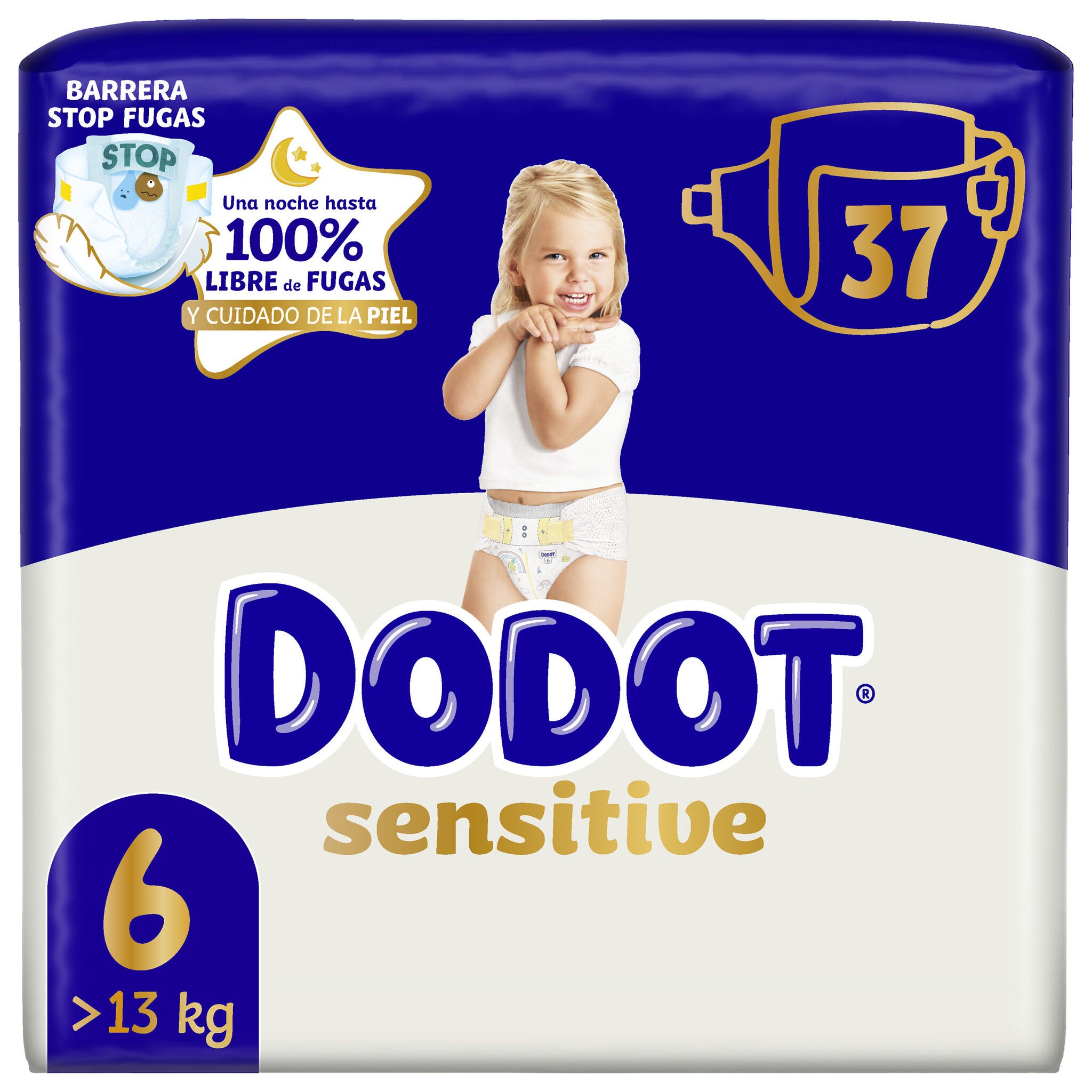 Pañal sensitive t6 Dodot p37u
