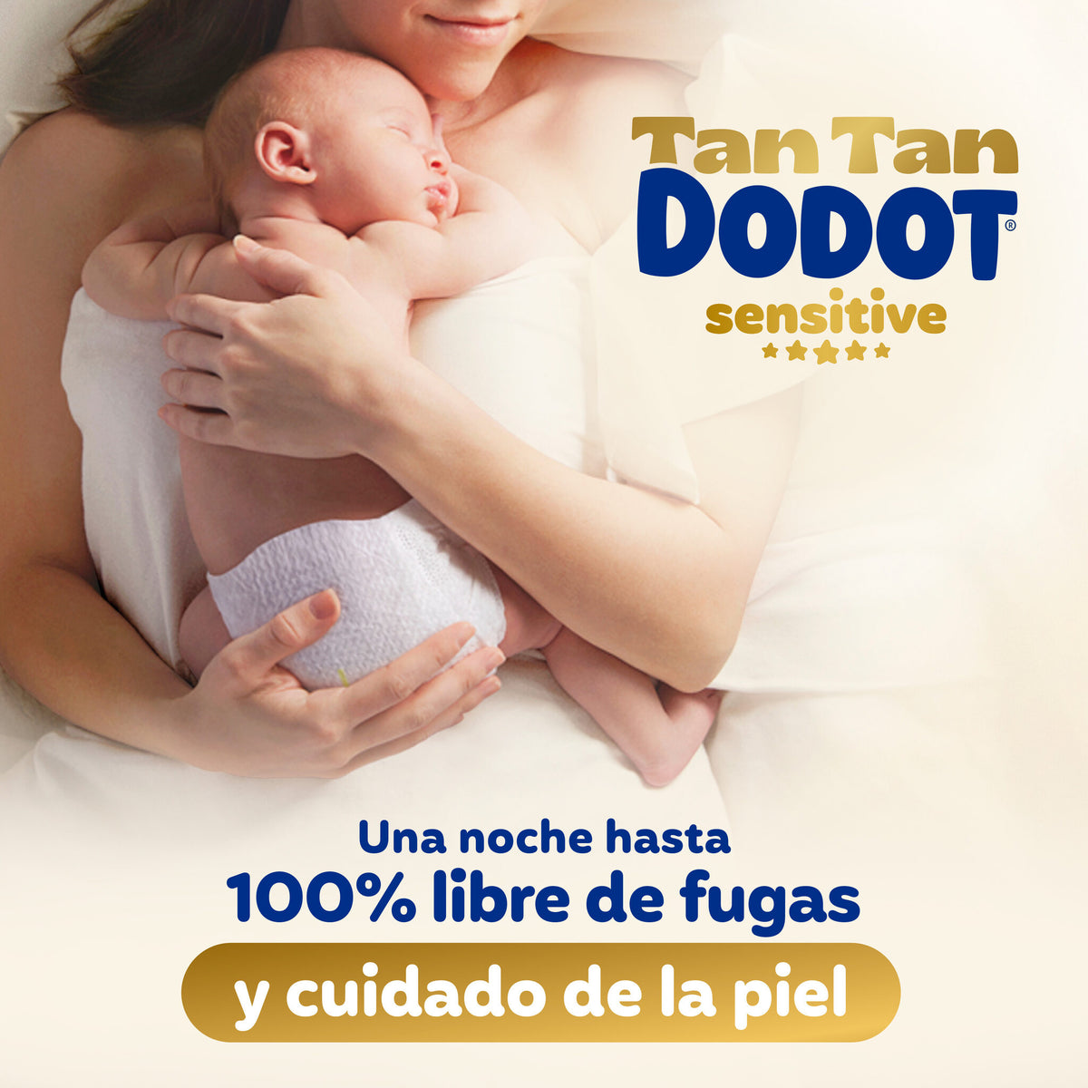 Pañal sensitive t1 Dodot p58