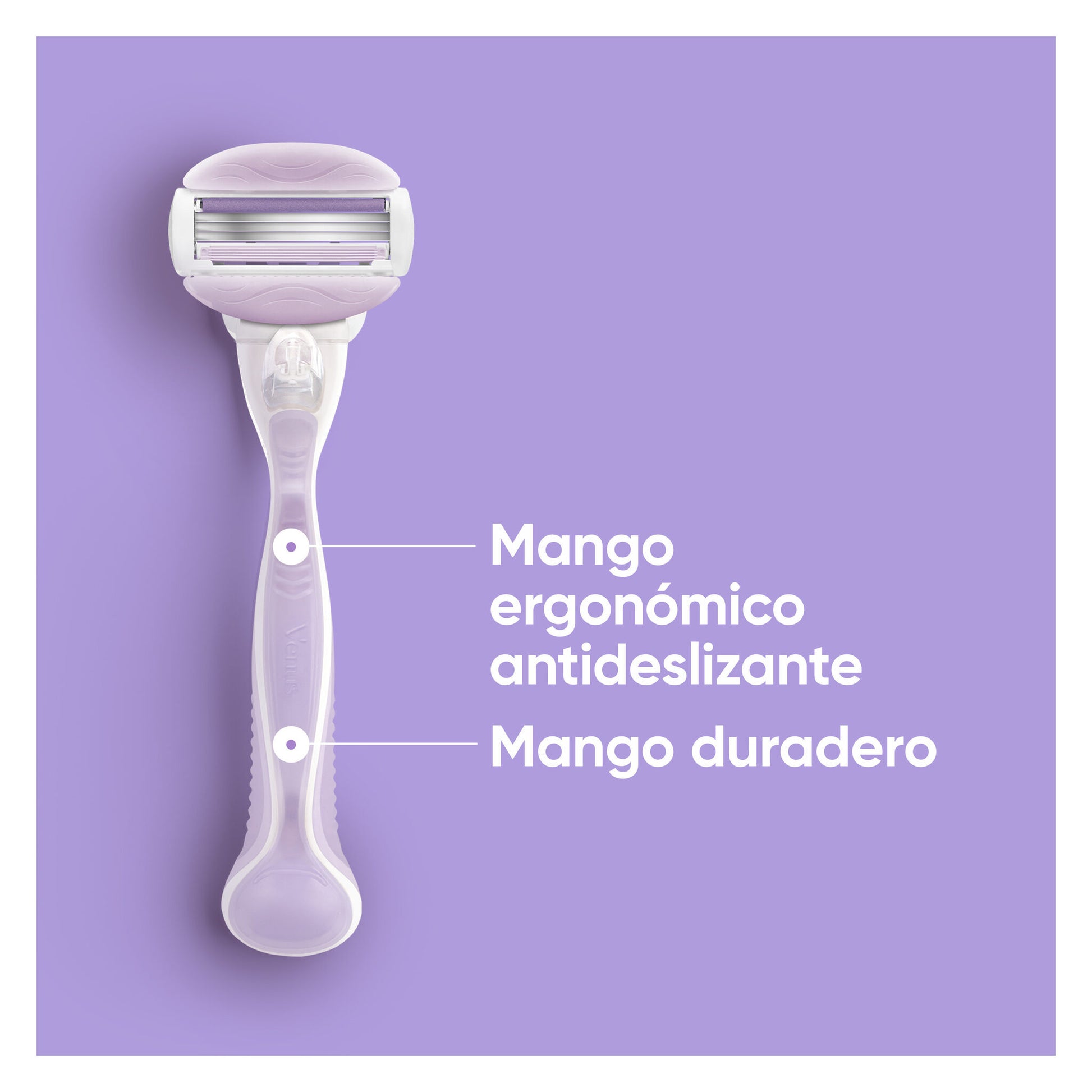 Recambio cuchilla breeze 3 hojas Gillette venus 4u