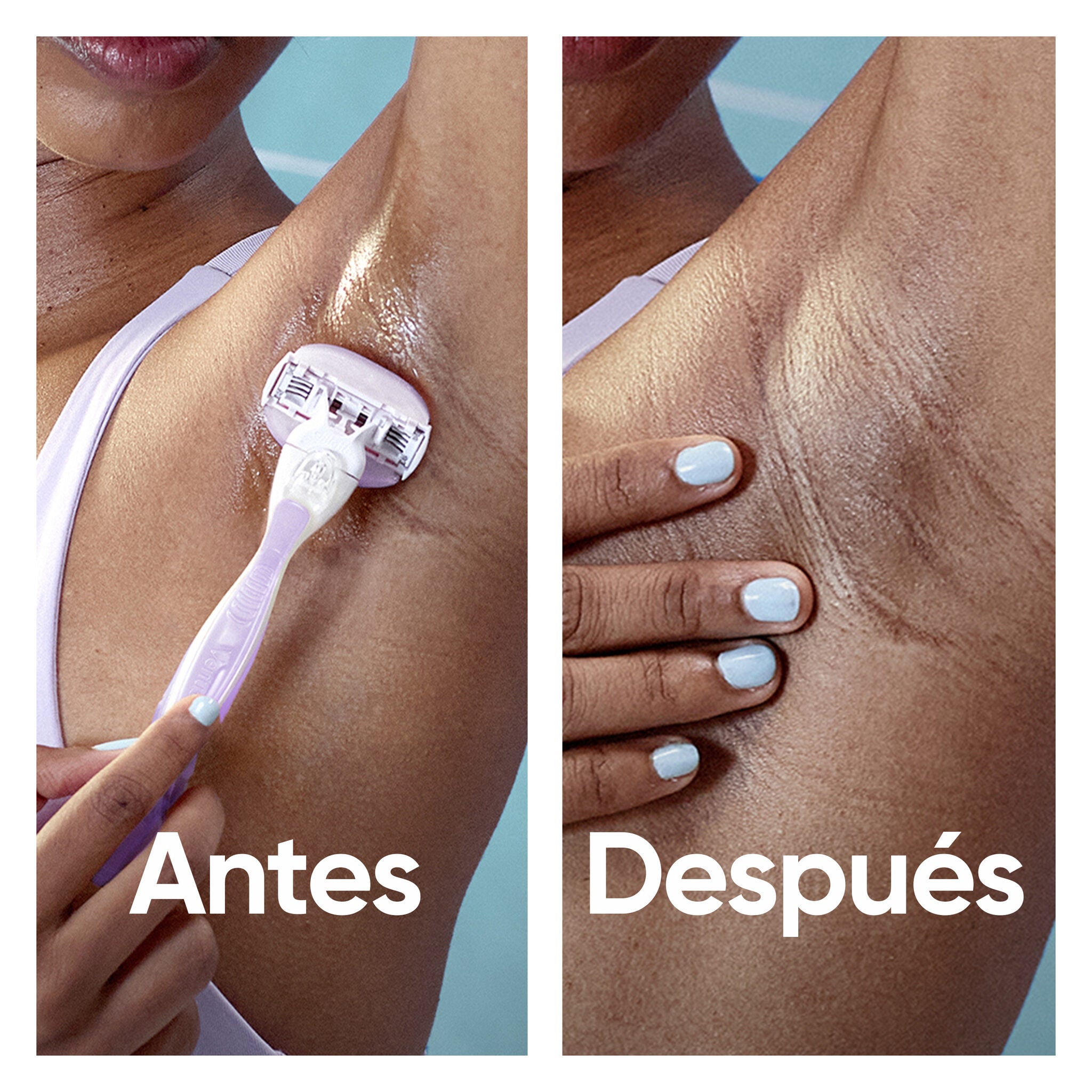 Recambio cuchilla breeze 3 hojas Gillette venus 4u