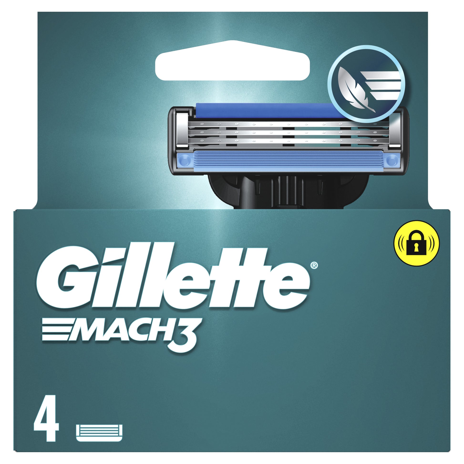 Recambio maquinilla mach 3 Gillette 4u