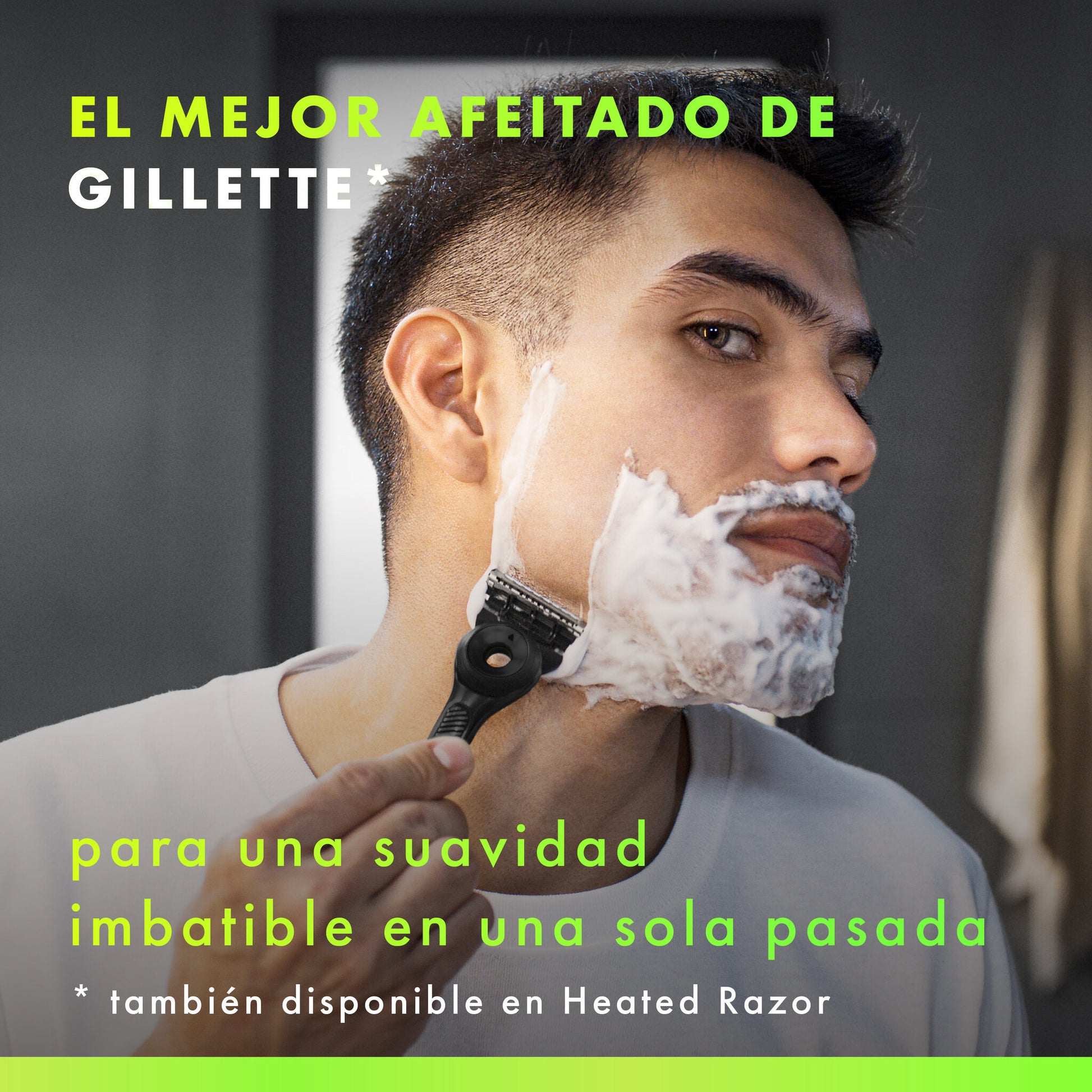 Maquinilla afeitar labs Gillette 1u