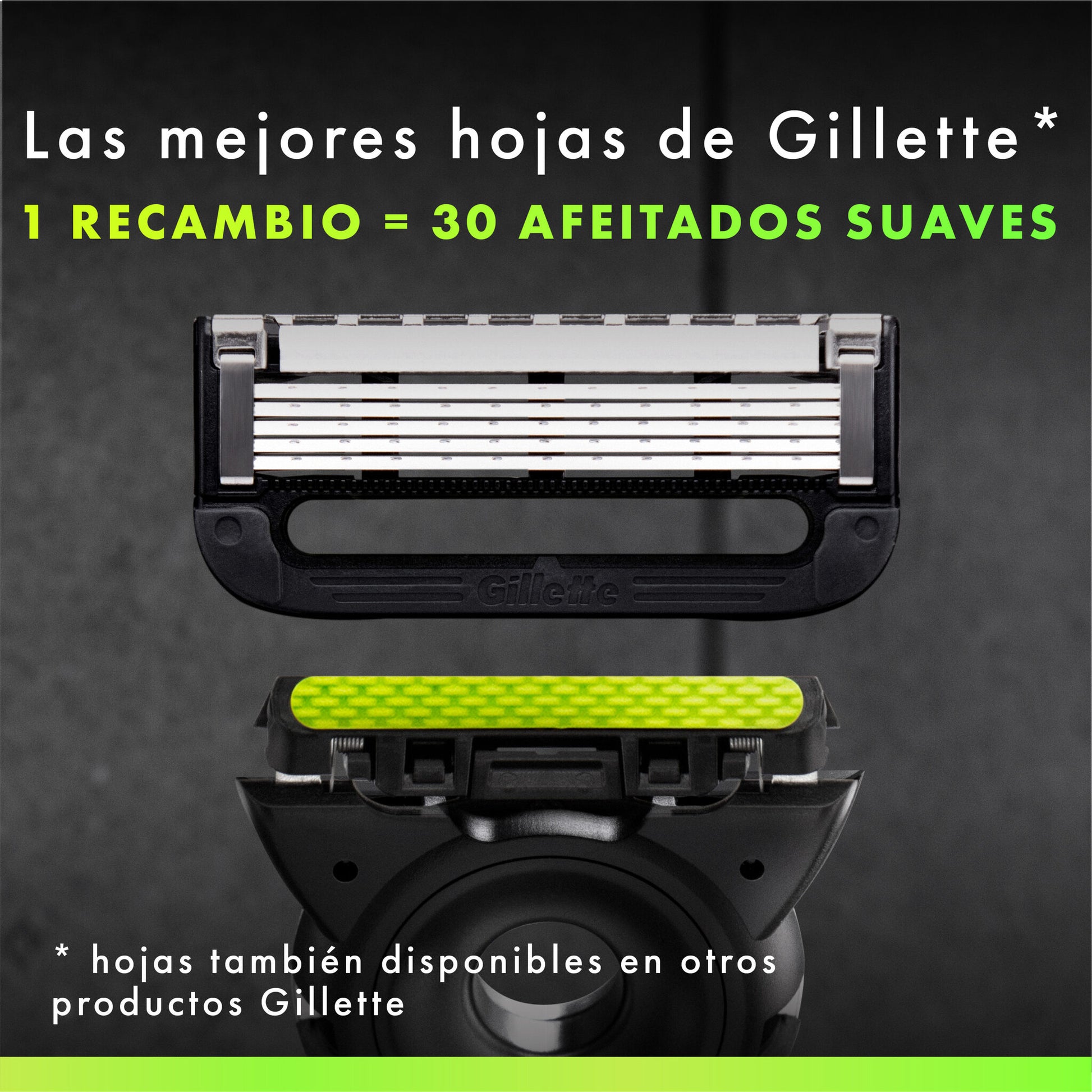 Maquinilla afeitar labs Gillette 1u