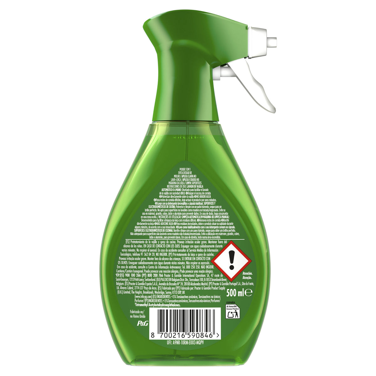 Lavavajillas Fresh Fairy 500 ml