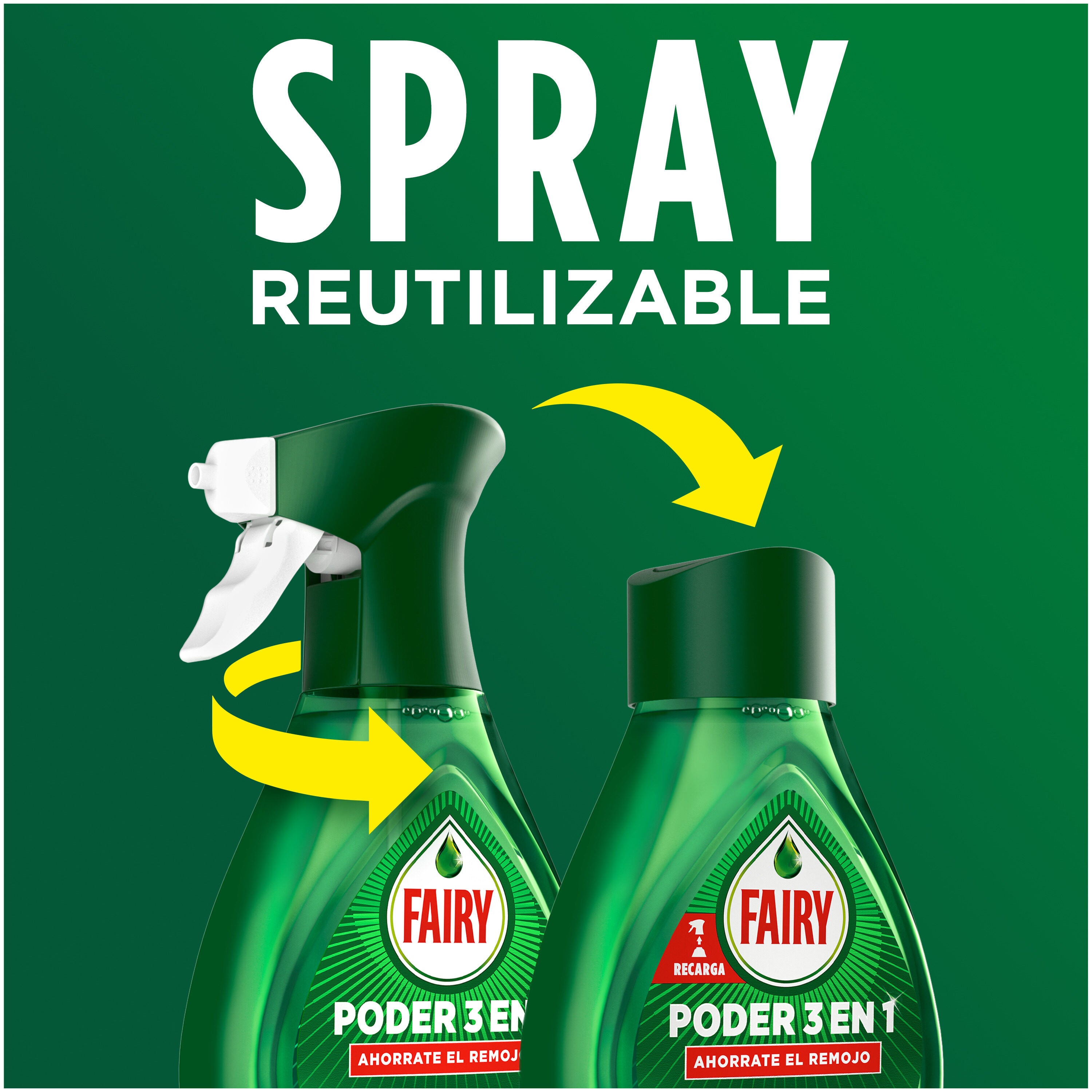 Lavavajillas spray limon Fairy 500ml