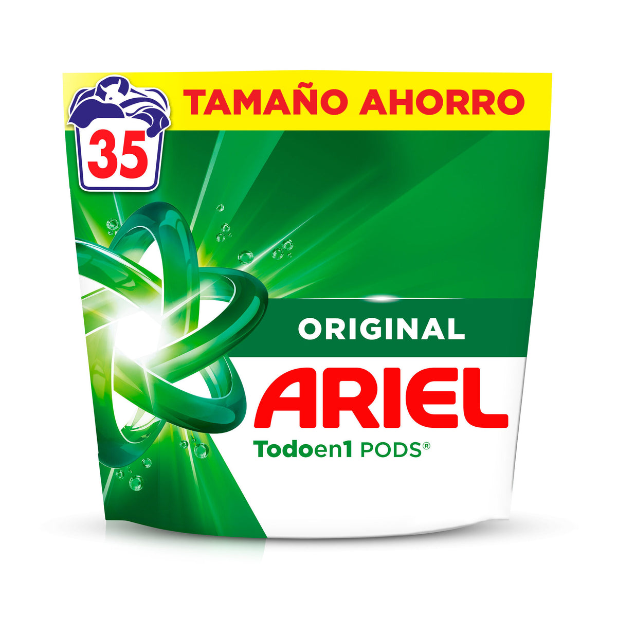 Detergente cápsulas original Ariel 35d